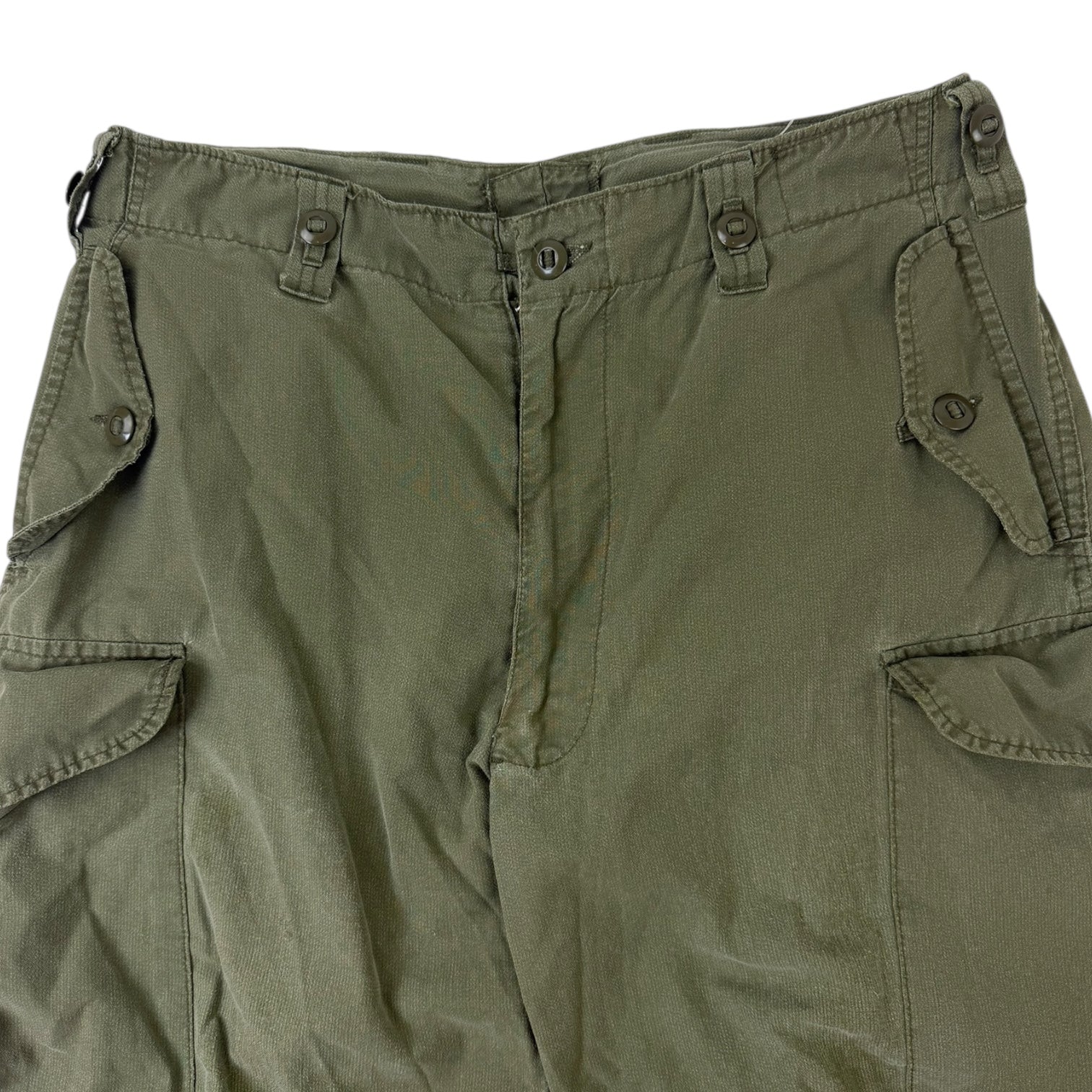 Vintage Military Cargo Pants Green