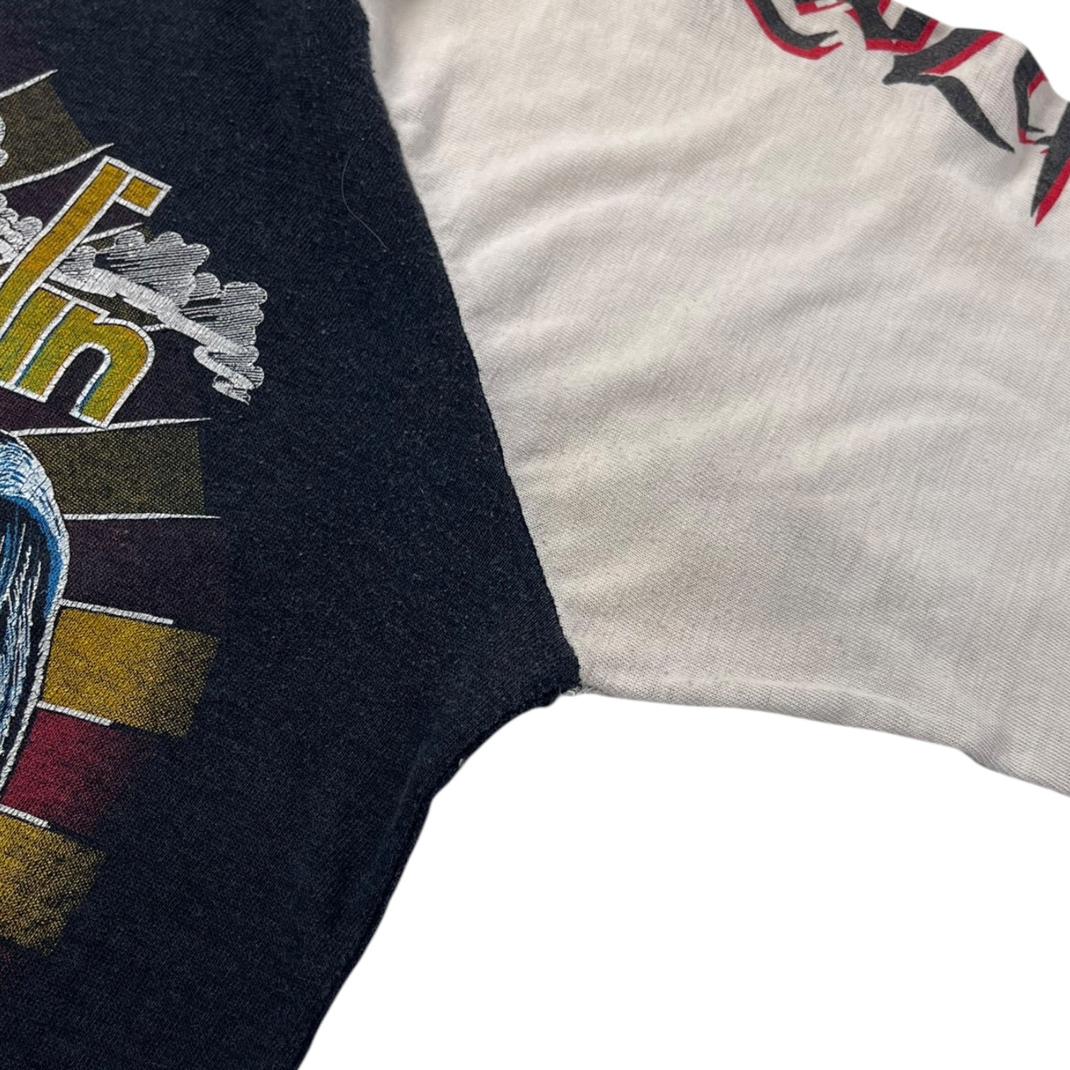 Vintage 80s Led Zepplin Raglan Sleeve Band S/S T-Shirt