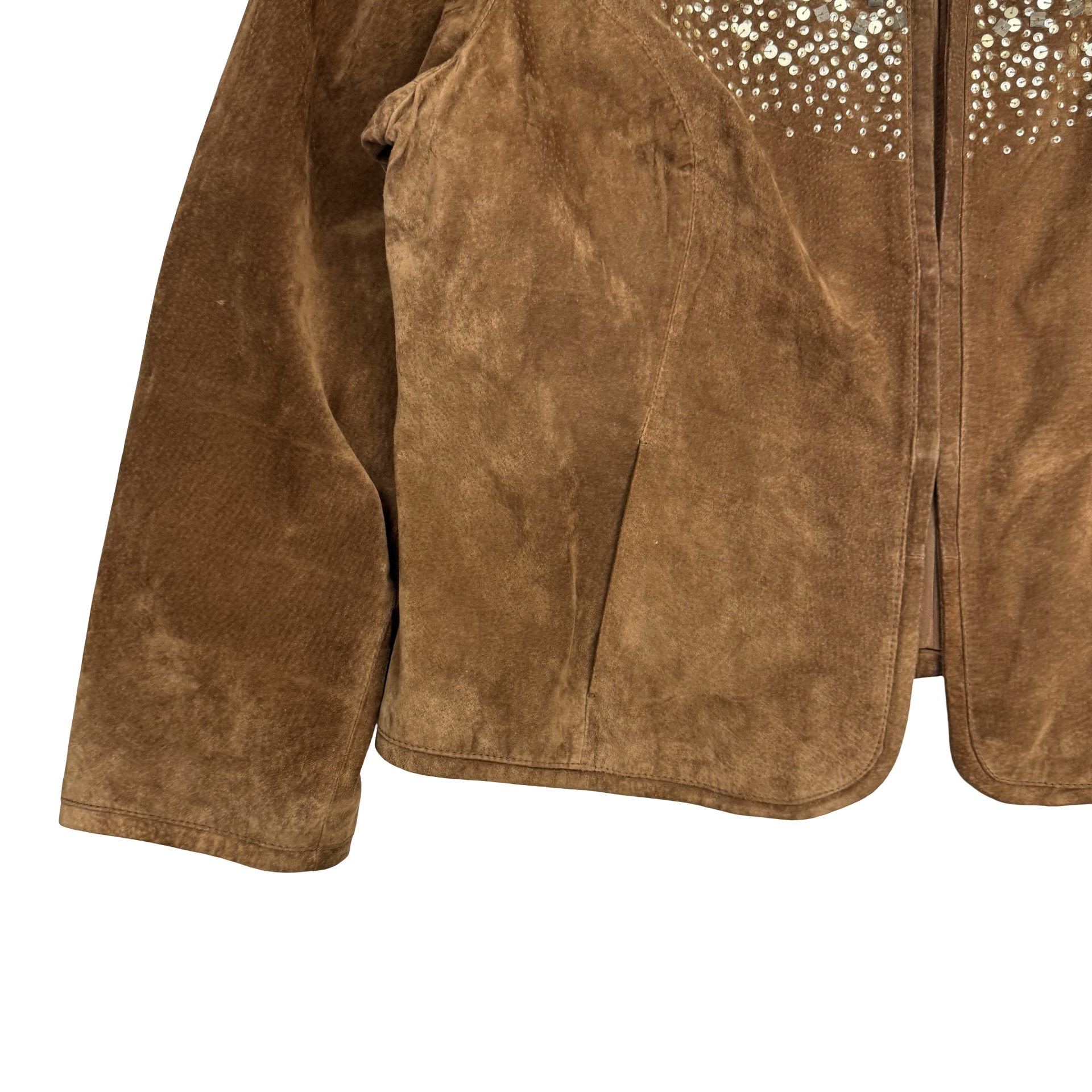 (W) Vintage Guillaume Leather Jacket Brown