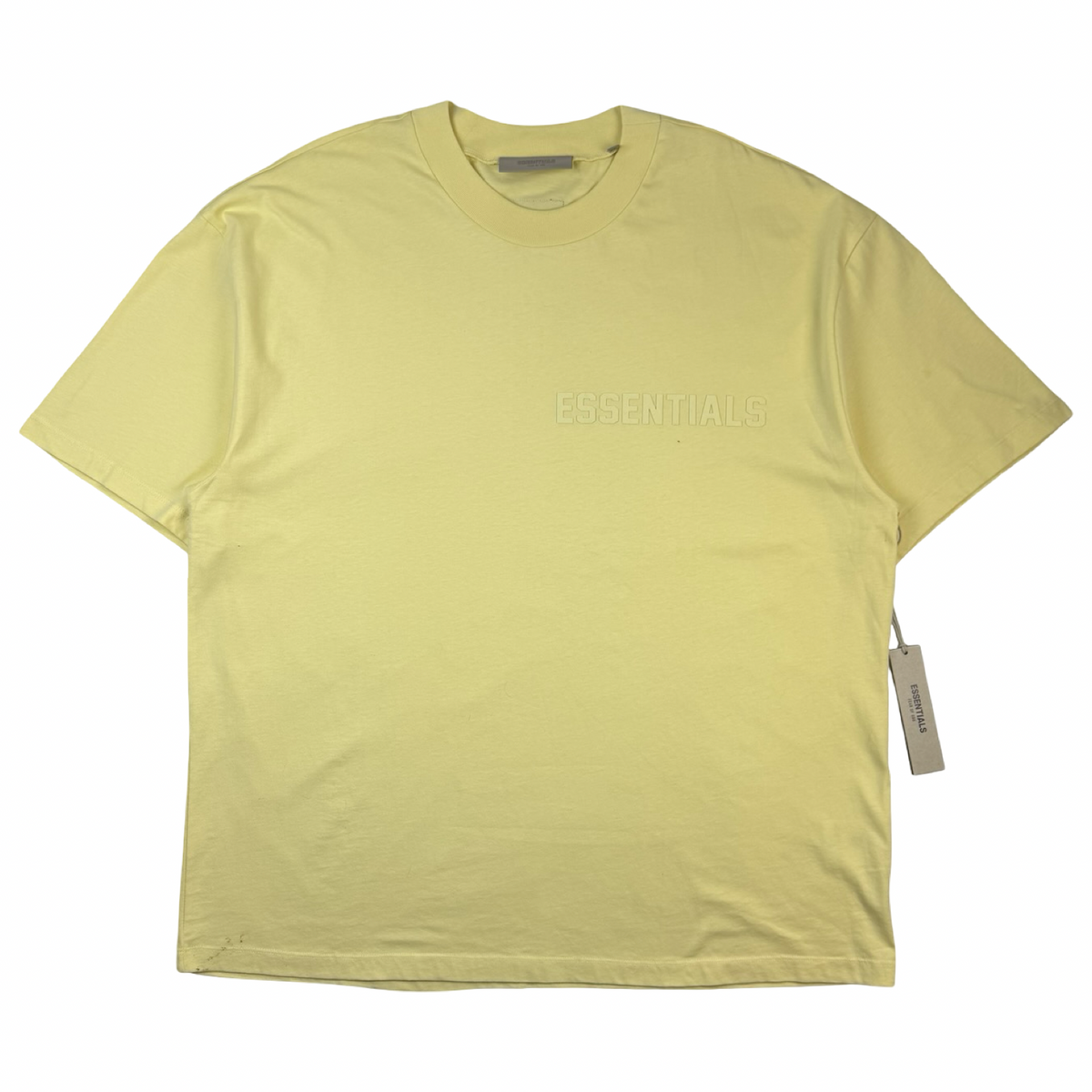 Fear Of God Essentials T-Shirt Pale Yellow