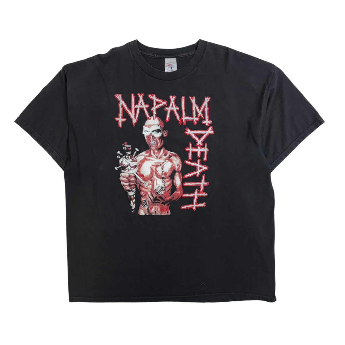 Vintage Napalm Death "Utopia Banished" Promotional T-Shirt Black