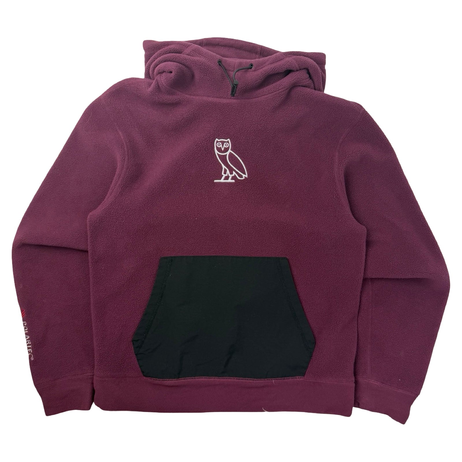 OVO Polartec Hoodie Fleece Burgundy