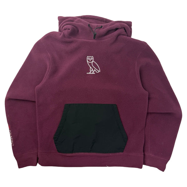 OVO Polartec Hoodie Fleece Burgundy