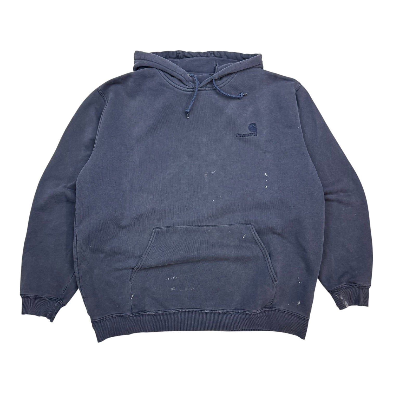 Vintage Carhartt Hoodie Navy Blue