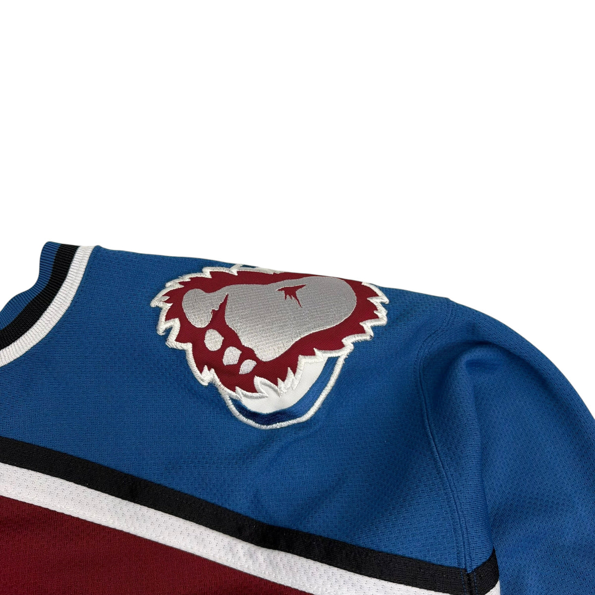 Vintage Colorado Avalanche Starter Western Conference Jersey Burgundy