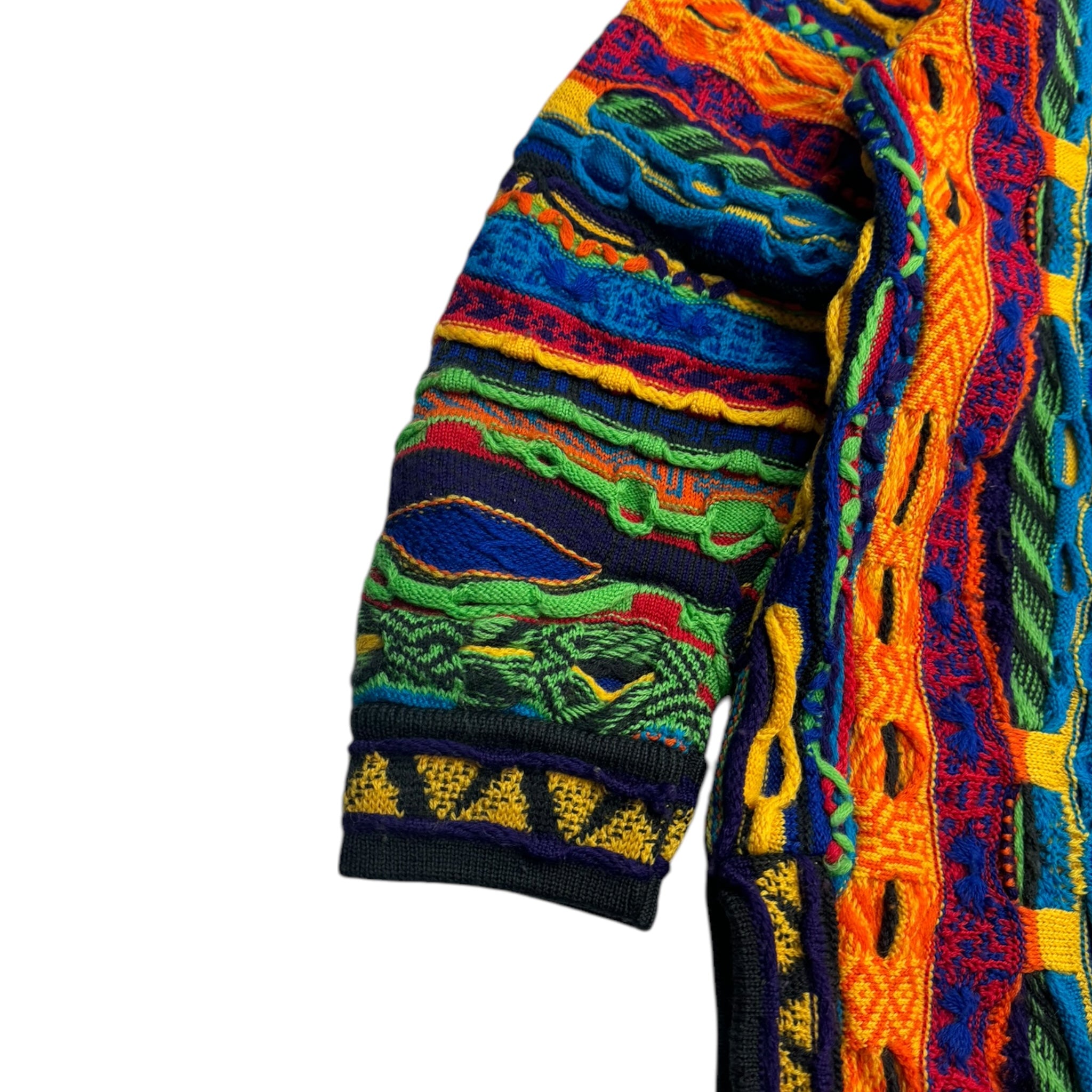 Vintage Coogi 3D Knit Multicolour T-Shirt