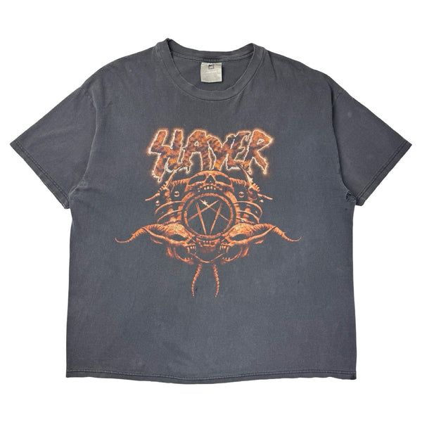 1998 Slayer Diabolus On Tour T-Shirt Faded Black