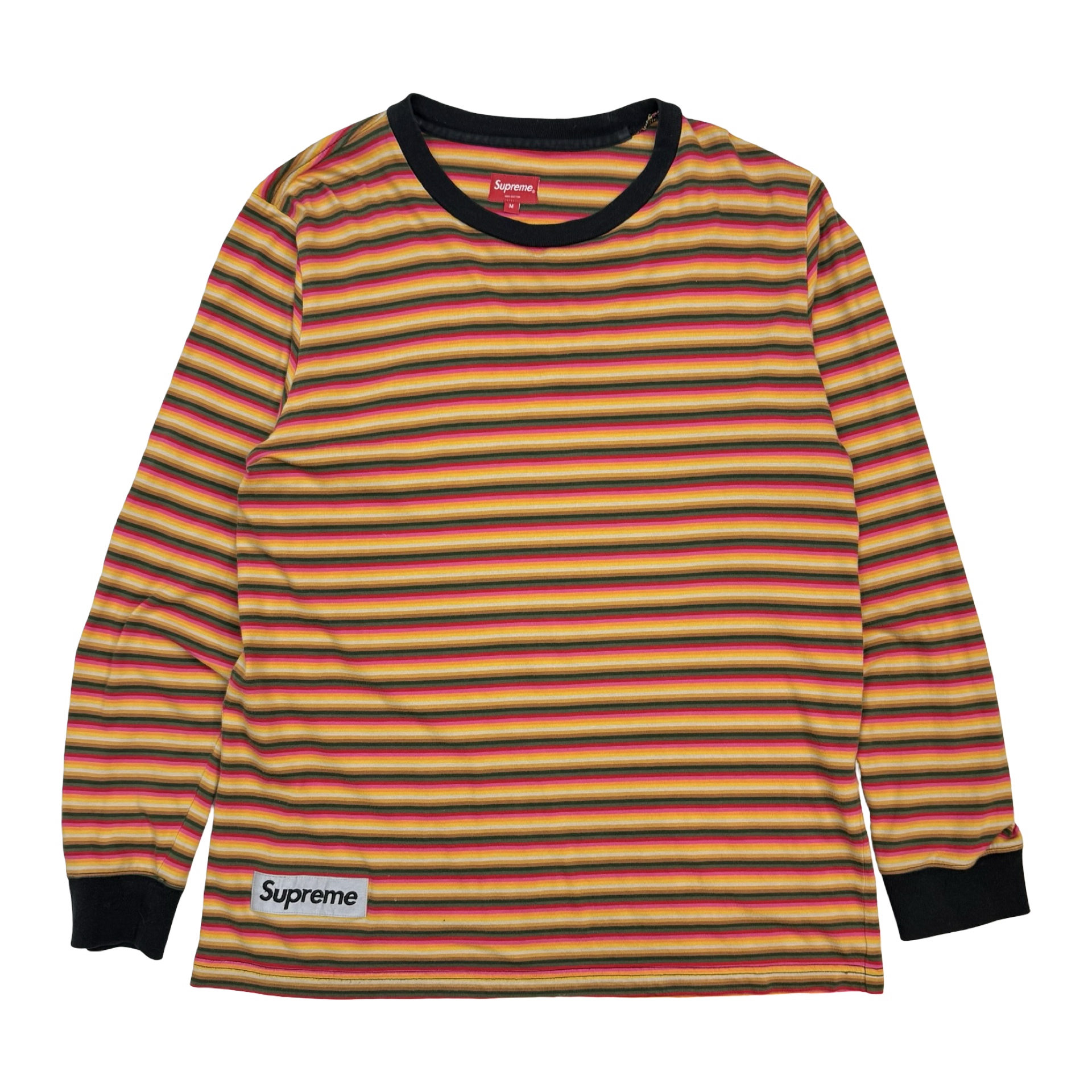 Supreme Multi Stripe L/S Tee Multicolour