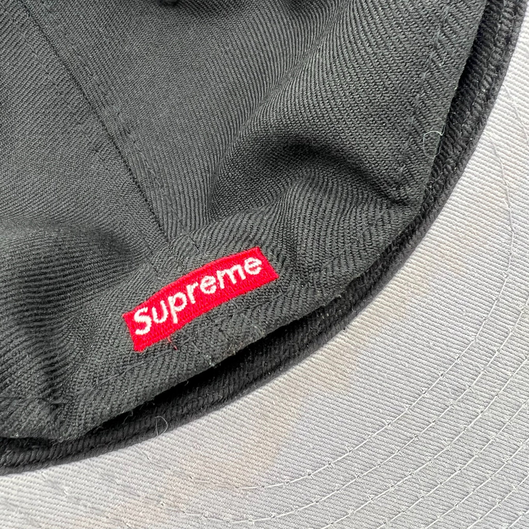 Supreme S Logo FW20 New Era Fitted Hat Black