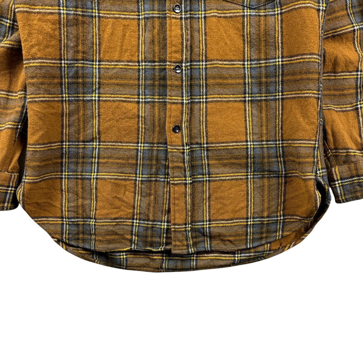 Vintage Pendleton Wool Button Up Flannel Brown