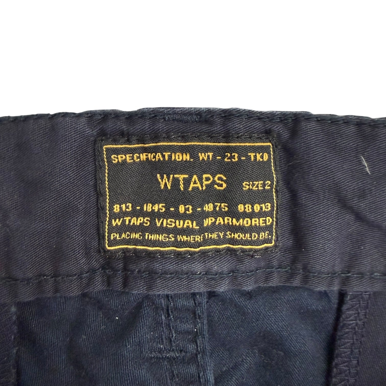 WTAPS Youthful Dayz Jungle Stock Trousers Navy