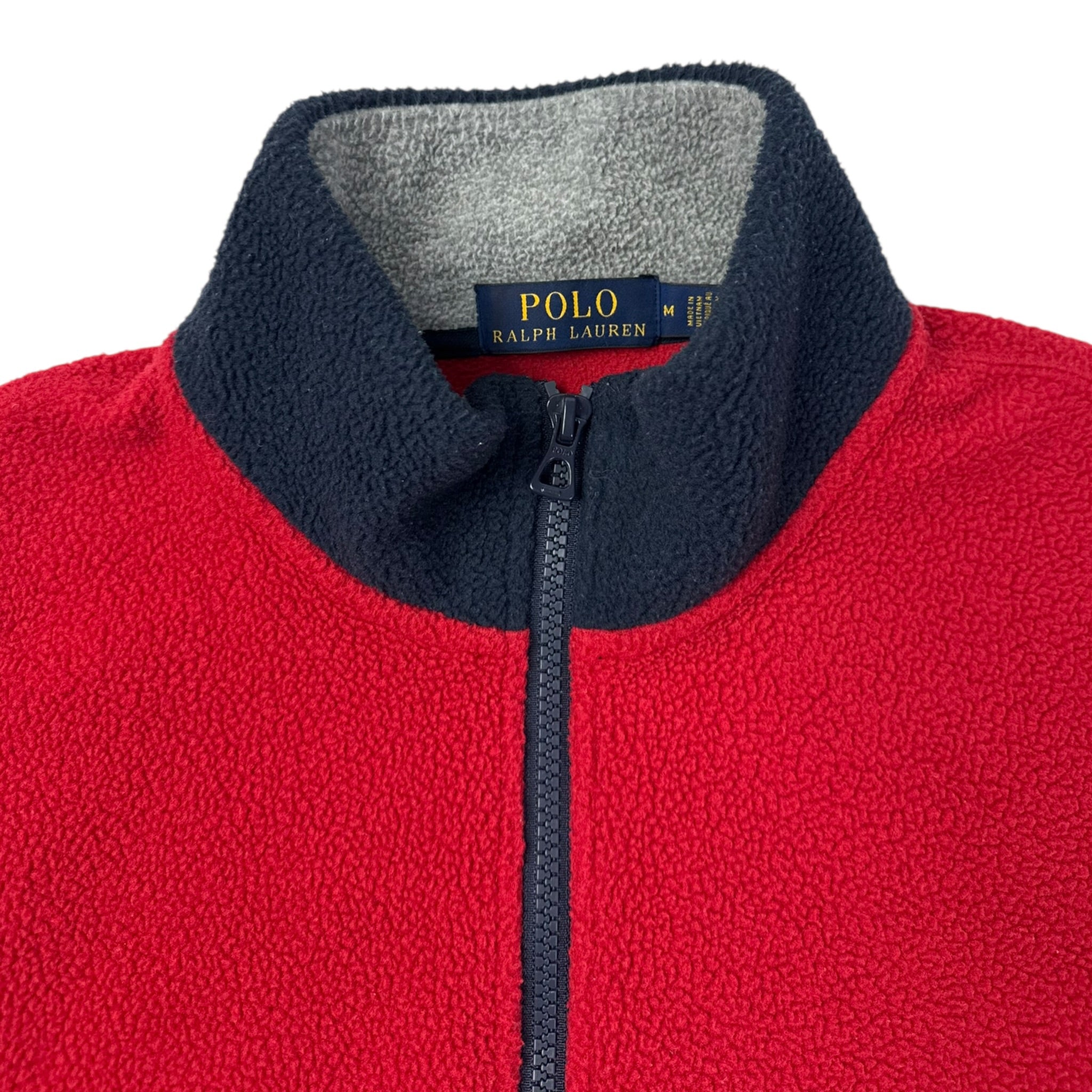 Polo Ralph Lauren Big Polo 1/4 Zip Fleece Red