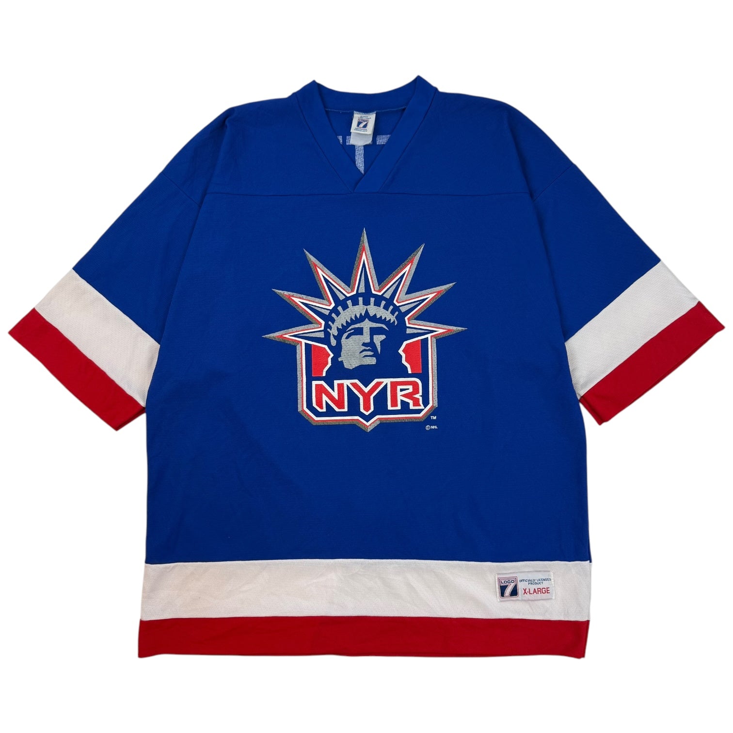 Vintage New York Rangers Wayne Gretzky Liberty Logo Jersey