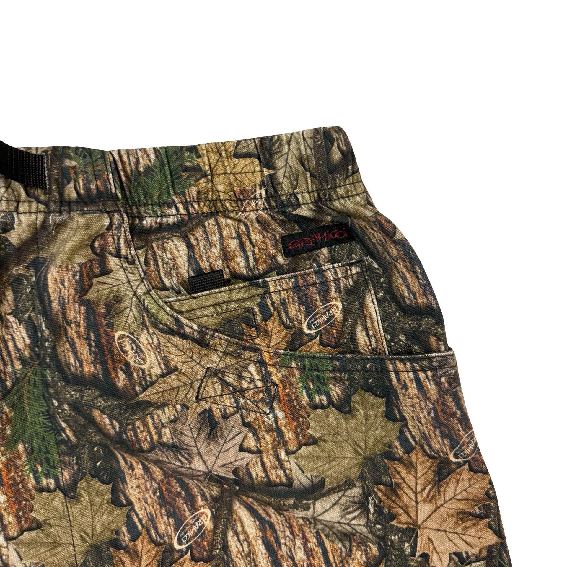 Gramicci Canvas Equipment Pants Leaf Camo