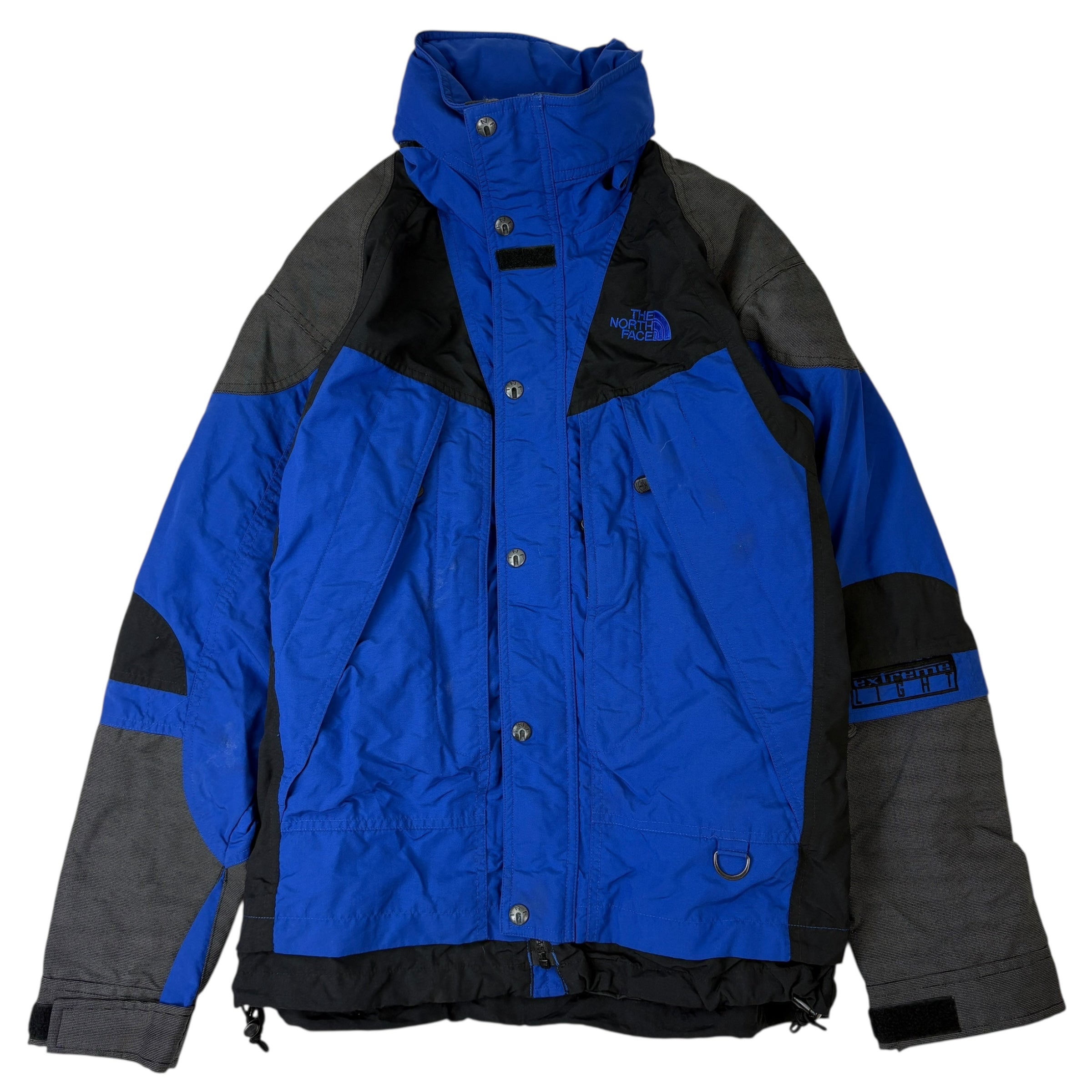 The North Face Hyvent Extreme Light Parka Moss Blue