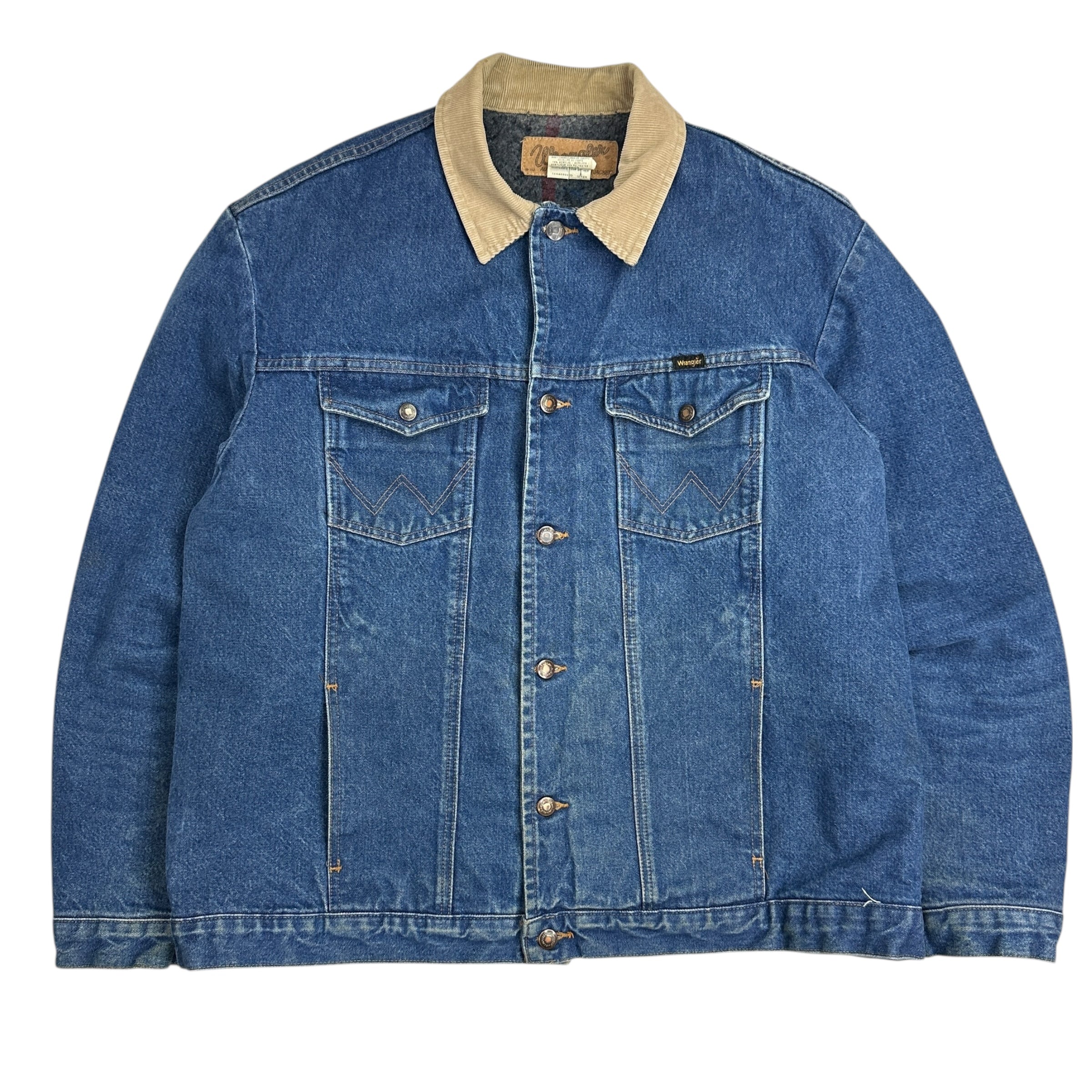 Vintage Wrangler Western Denim Jacket Indigo