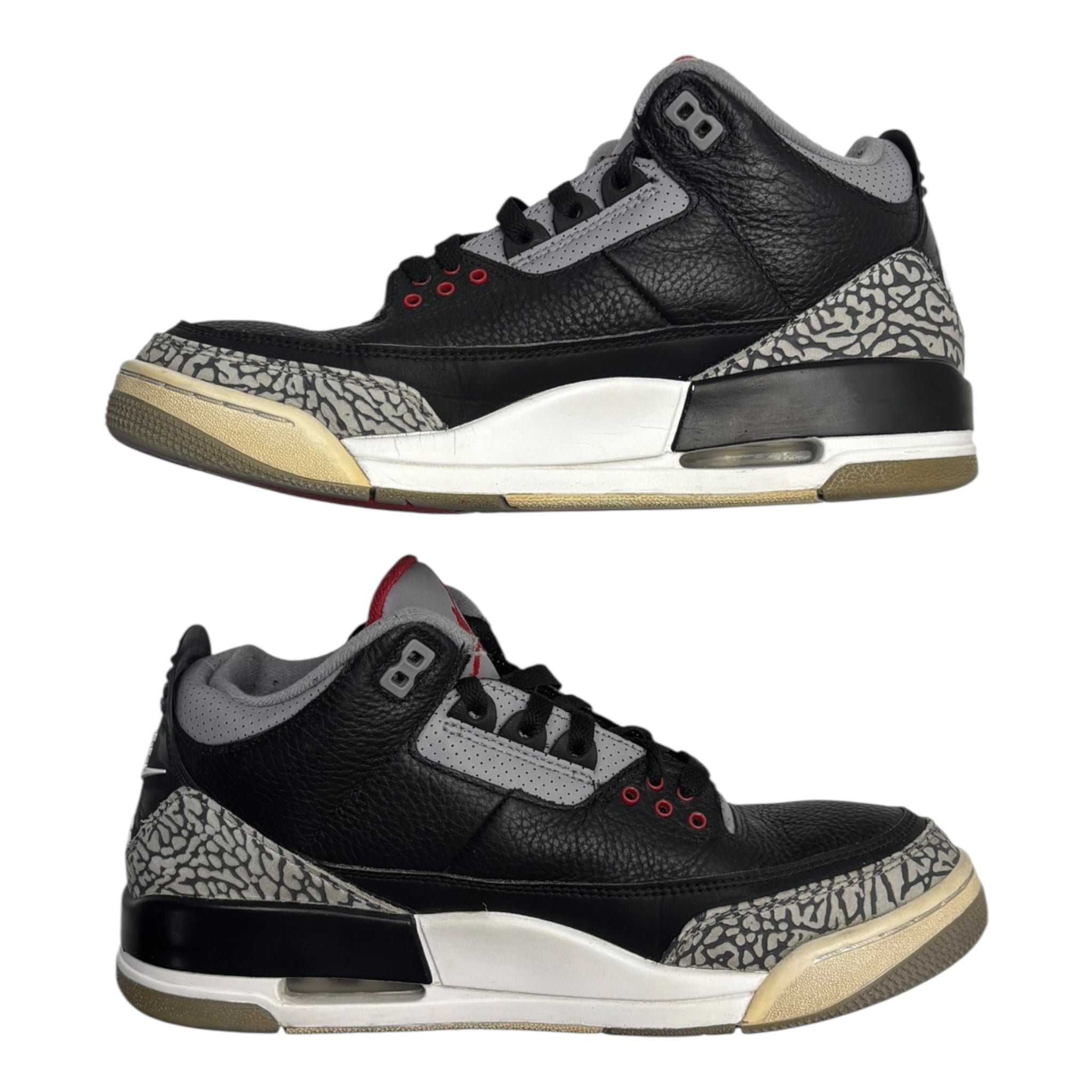 Jordan 3 Black Cement (2018) (Used)