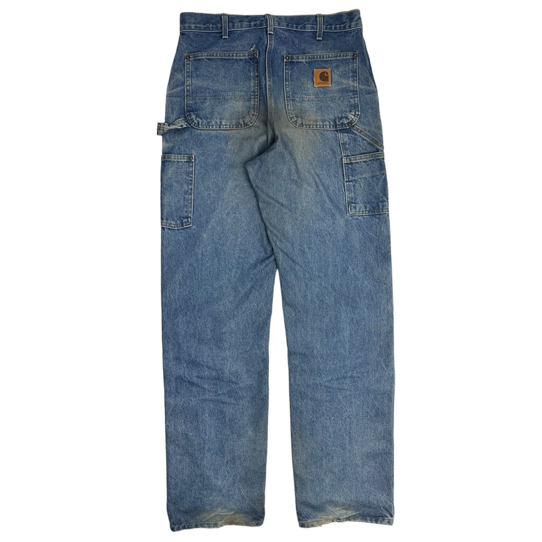 Vintage Carhartt Denim Double Knee Work Pants