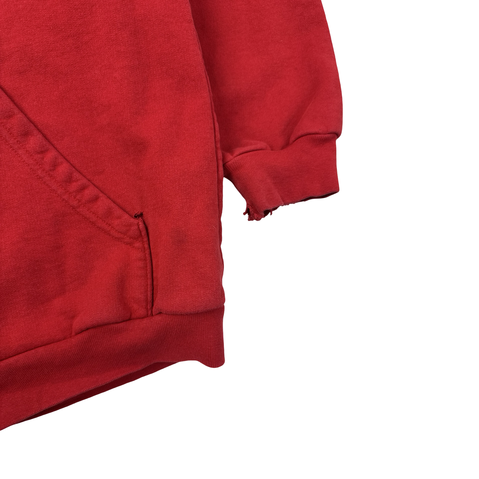 Vintage Y2K West49 Skate Zip Up Hoodie Red