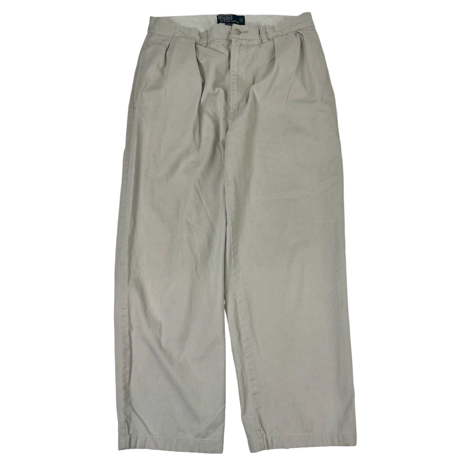 Vintage Polo Ralph Lauren Andrew Pant Double Pleated Khaki Chinos