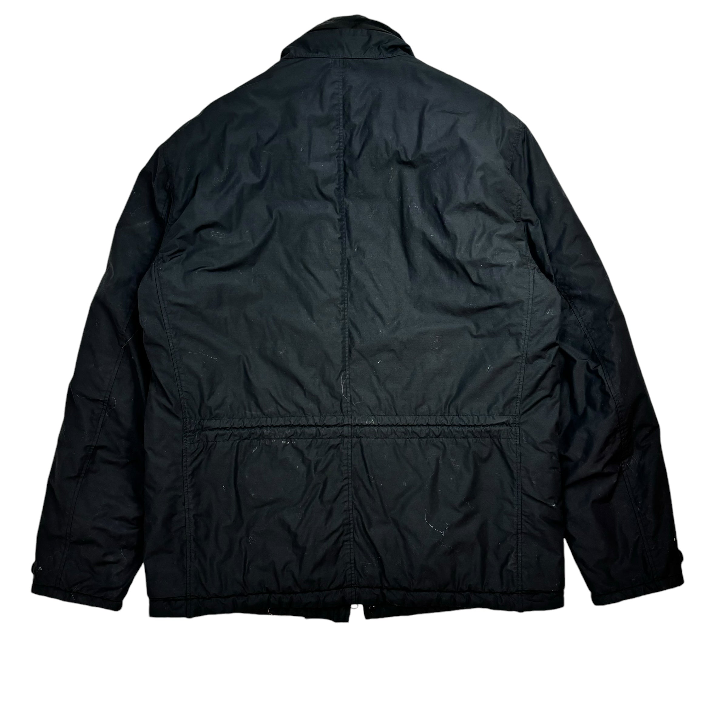 Stone Island Zip Up Jacket Black