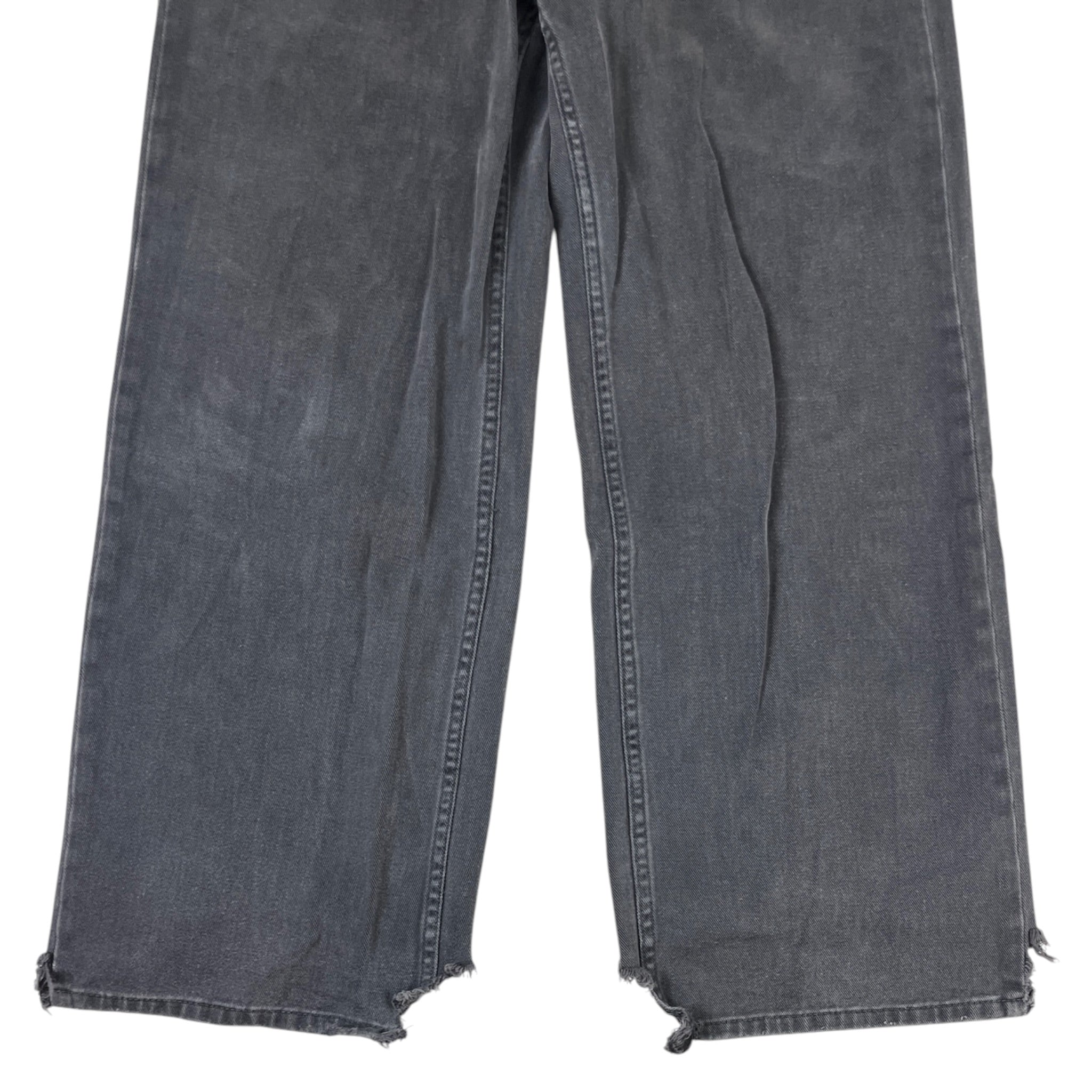Vuja Dé Uneven Dye Denim Pants Grey