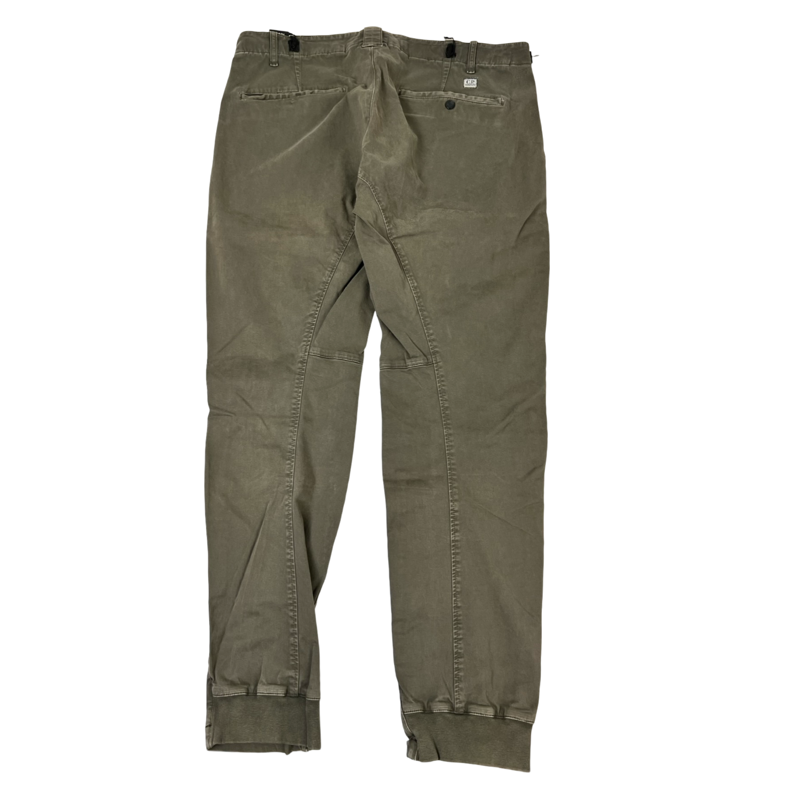 Vintage C.P. Company Garment Dyed Ergonomic Fit Pants Olive Green