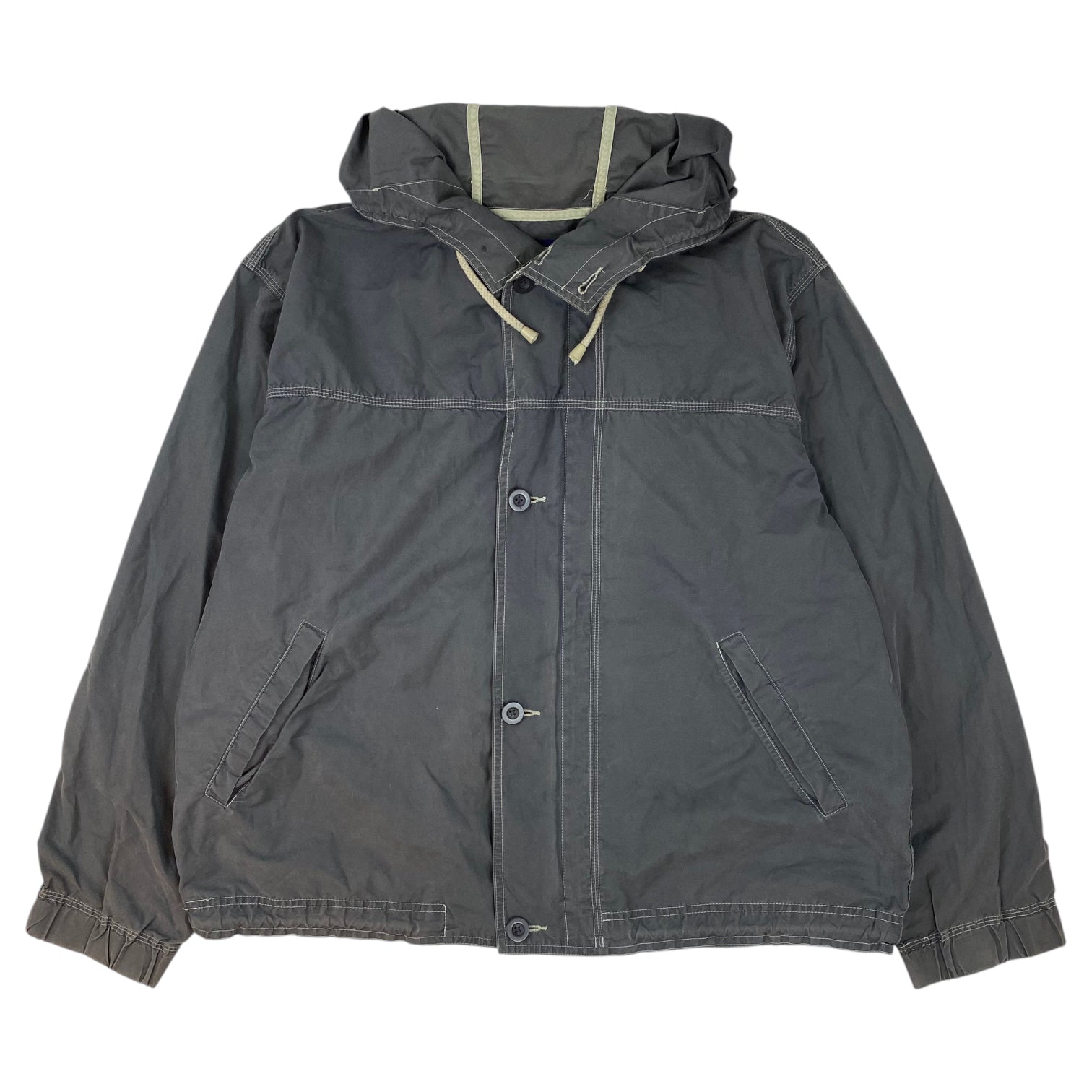 Vintage Gap Fishermans Anorak Dark Grey