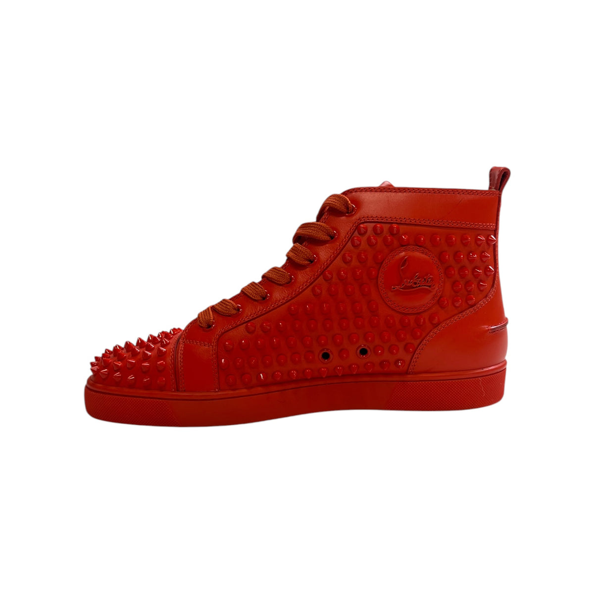 Christian Louboutin Louis Spikes High-Top Sneakers (Used)