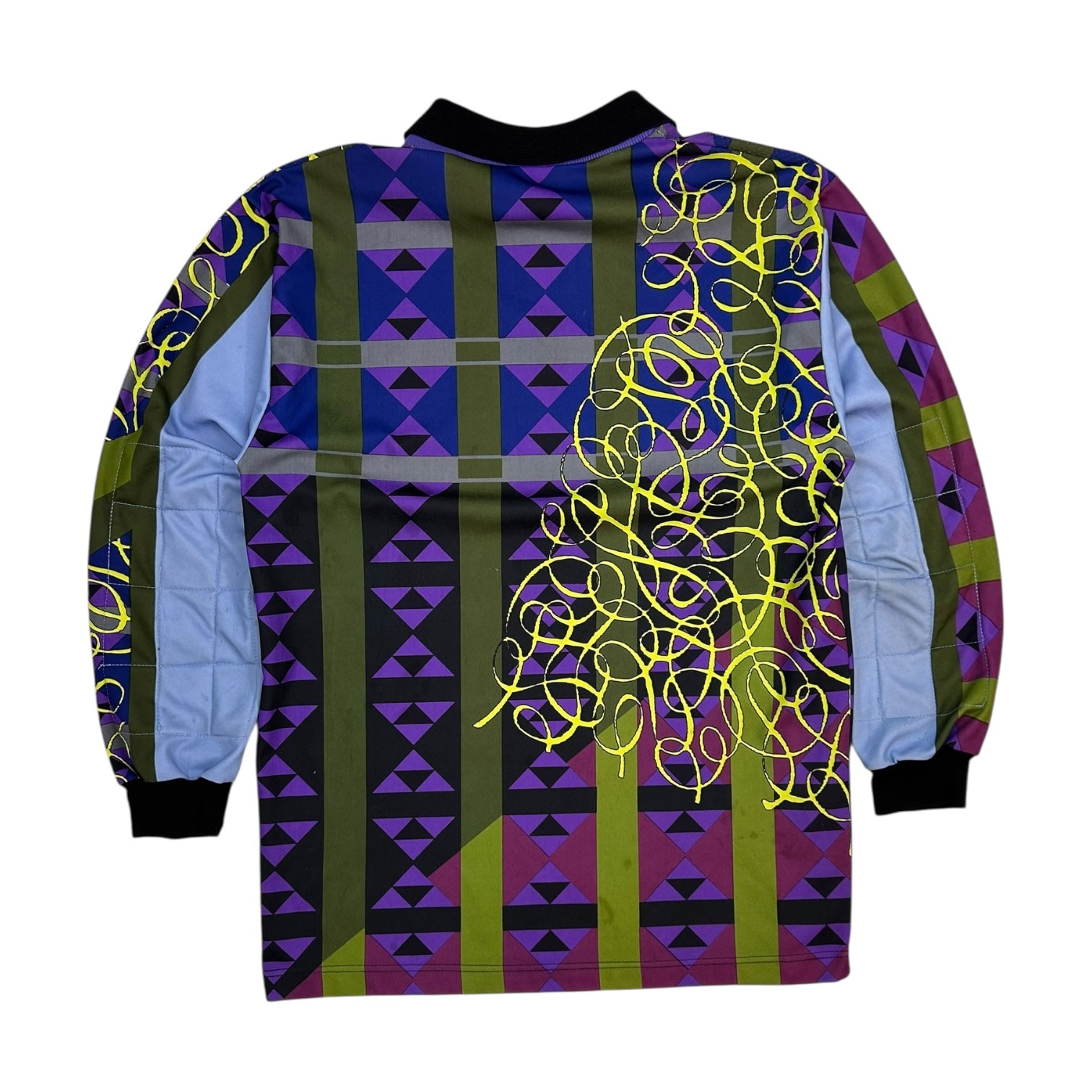 Vintage Lotto 1996 Netherlands Goalkeeper Jersey Blue/Purple/Green