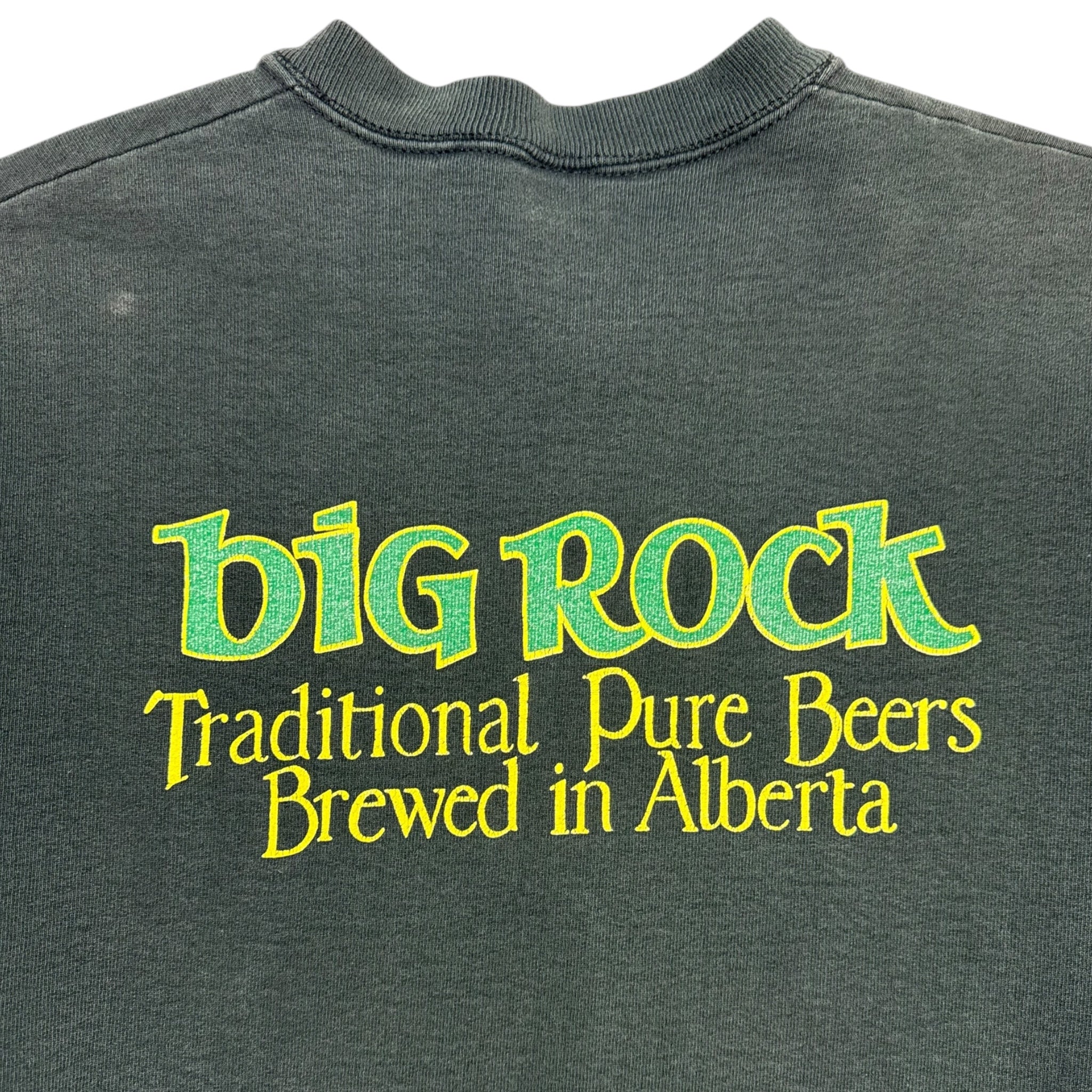 Vintage Heavyweight Big Rock Beer Promo Crewneck