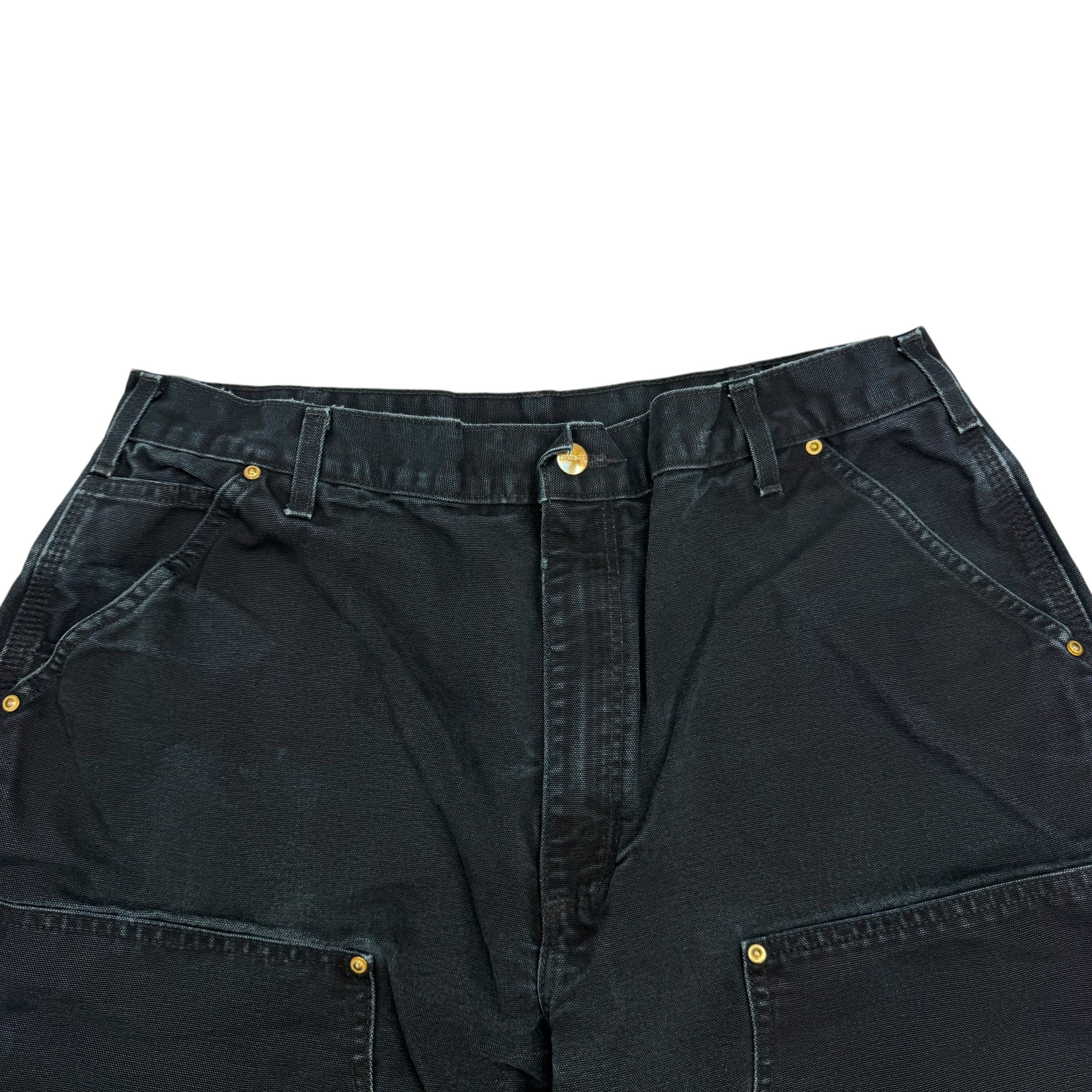Vintage Carhartt Double Knee Pants Black