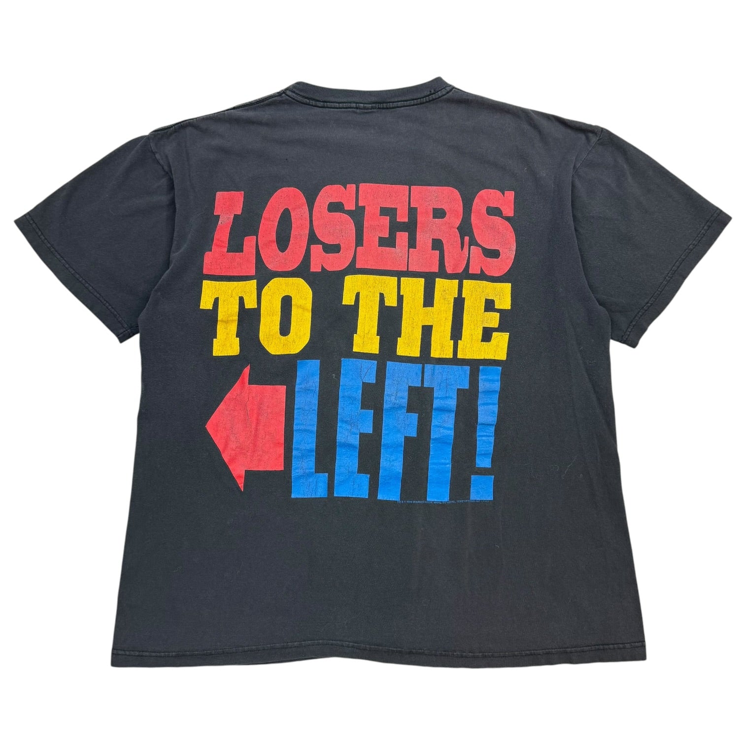 1995 Bugs Bunny ‘Losers To The Left’ Tee Black