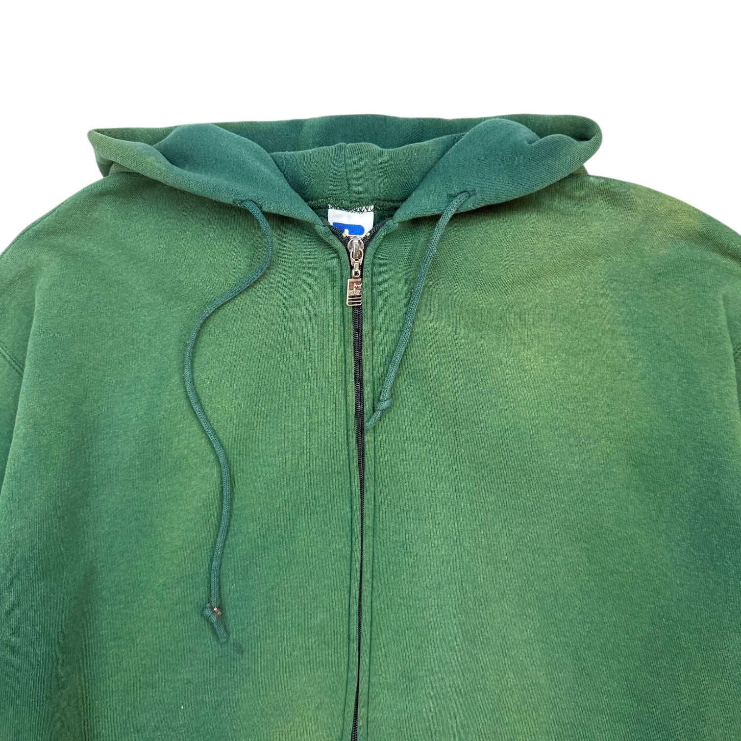 Vintage Russell Athletic Zip Up Sweater Green