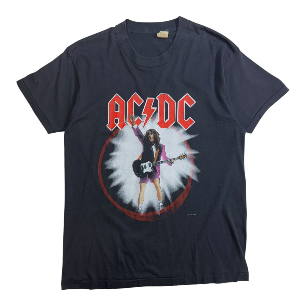 Vintage 1988 AC/DC "Blow Up Your Video" T-Shirt Black