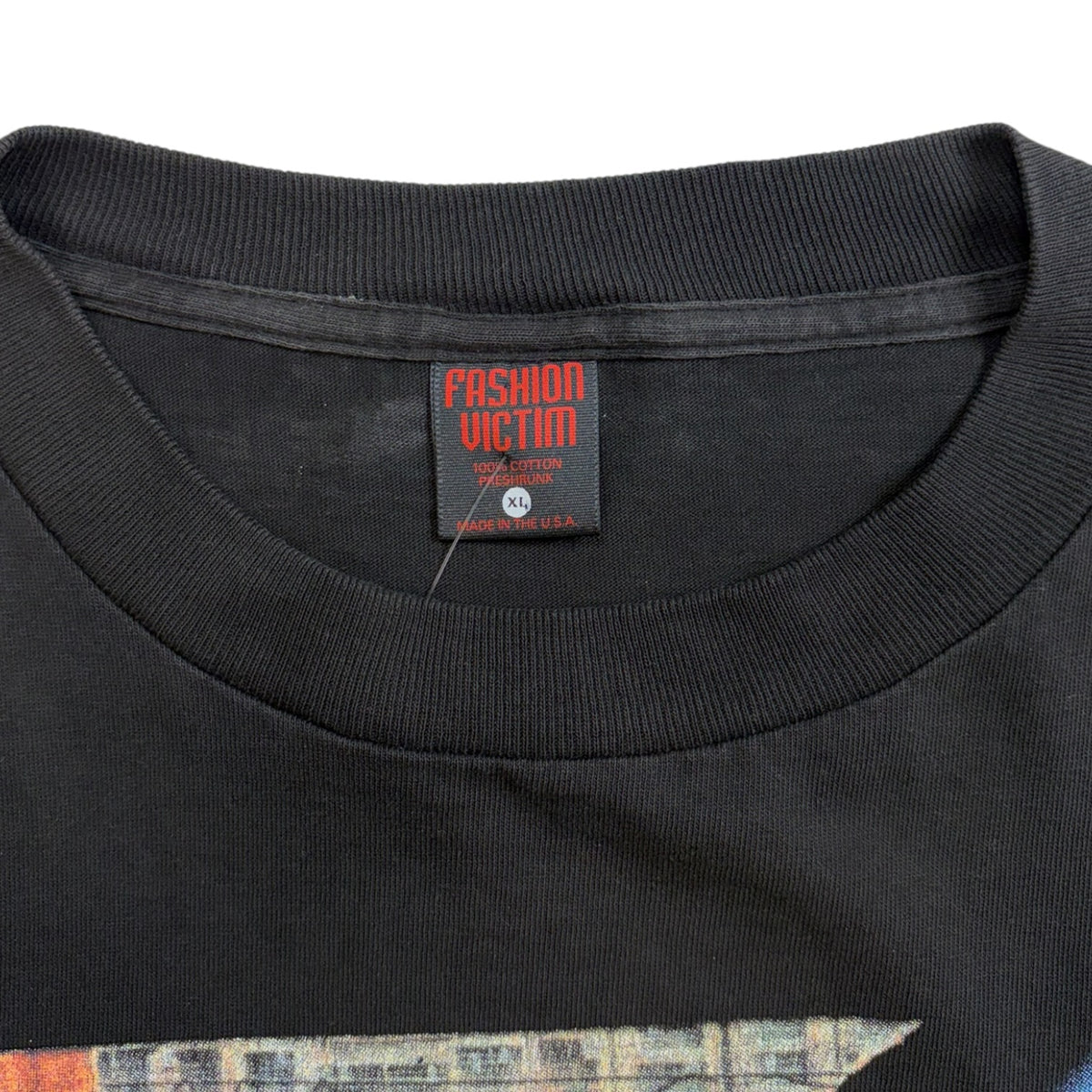 Vintage 1995 Ghost in the Shell Batou T-Shirt Black