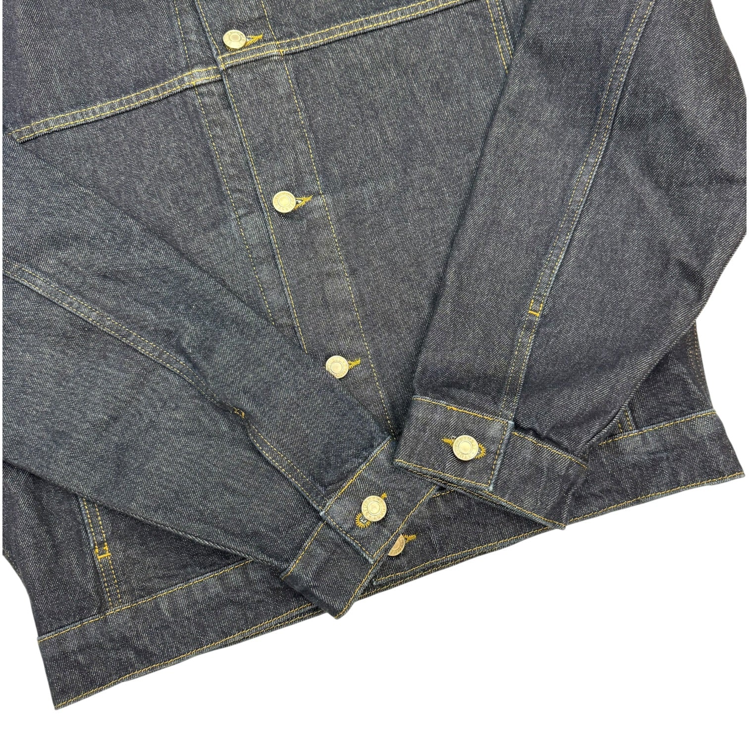 Stussy Trucker Denim Jacket Rinsed Indigo