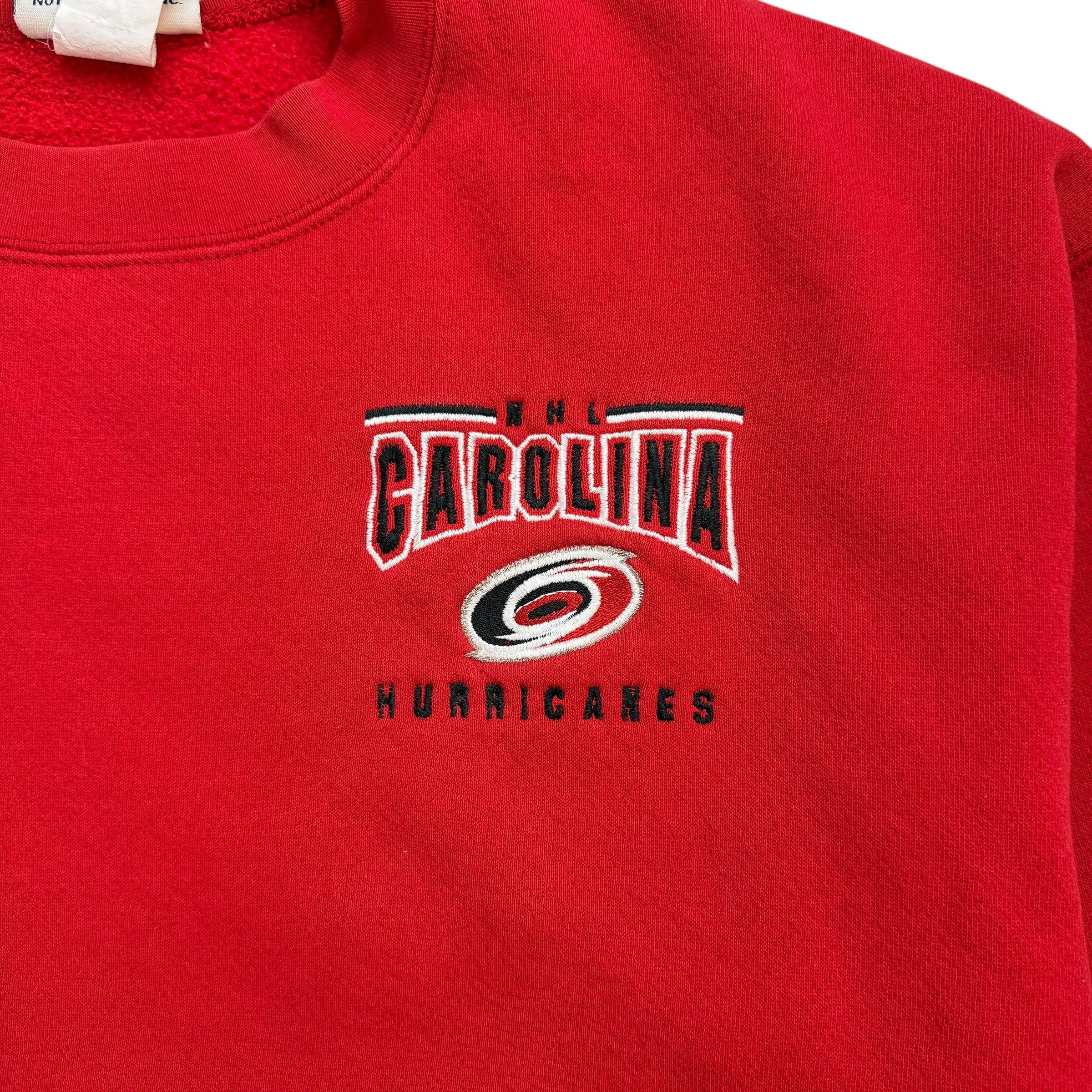 Vintage Carolina Hurricanes Crewneck Red