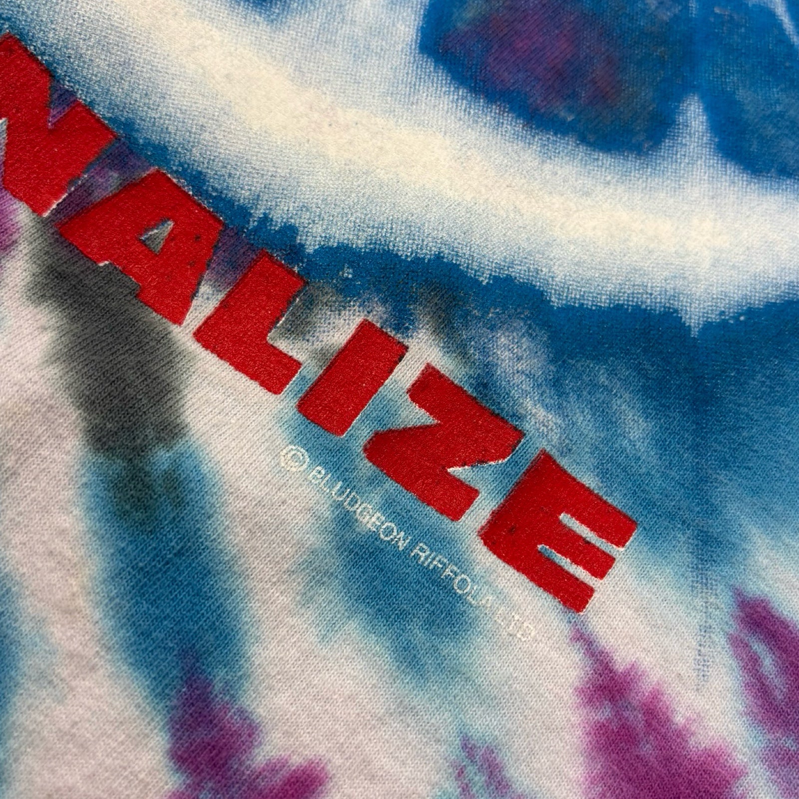 Vintage Def Leppard Adrenalize Tour Tye Dye T-Shirt