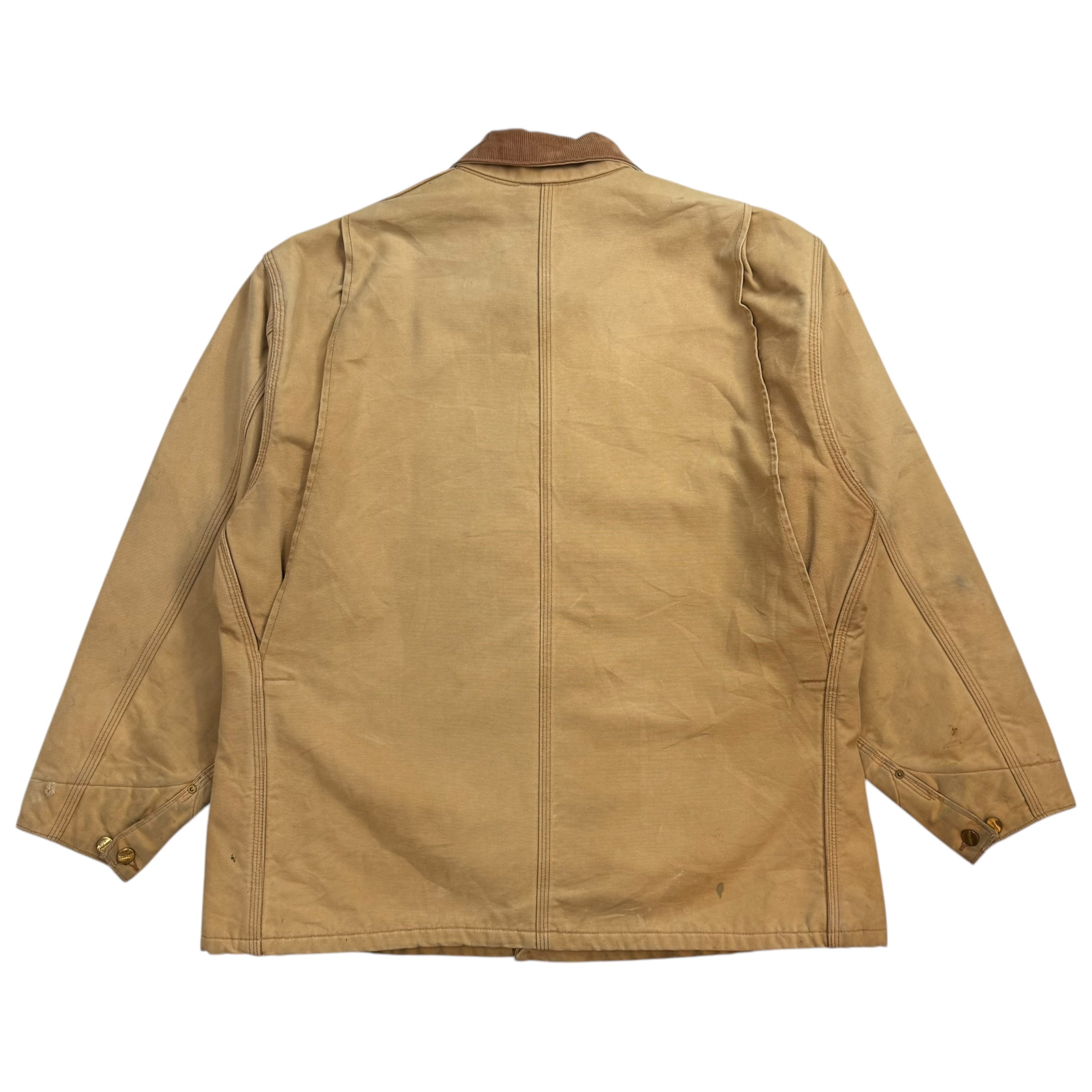 Vintage Carhartt Michigan Chore Coat  Tan