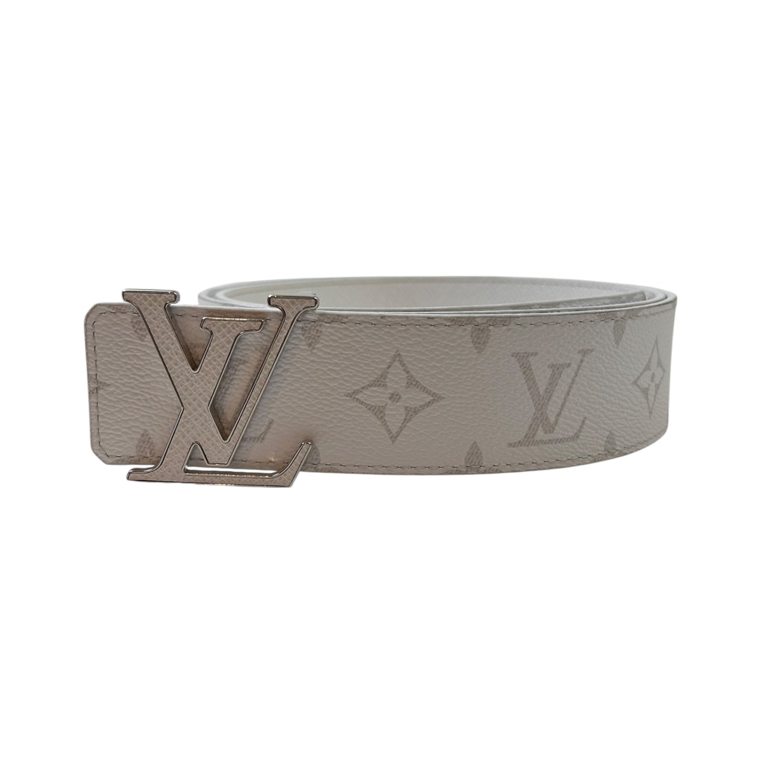 Louis Vuitton LV Initiales Reversible Belt White