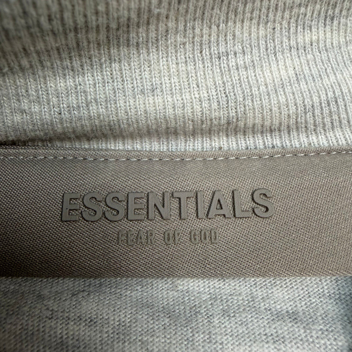 Fear Of God Essentials Longsleeve Tee Light Heather Grey