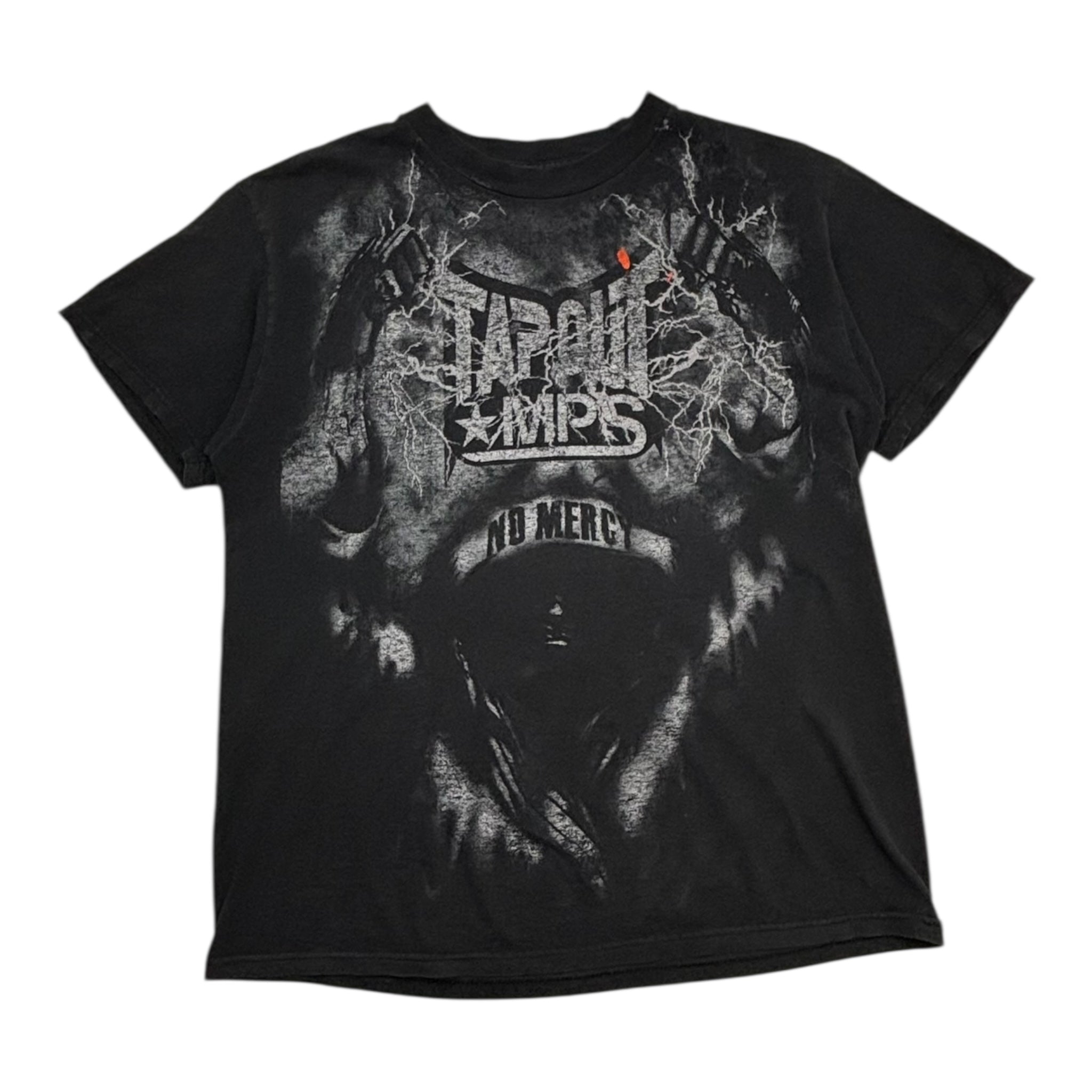 Vintage Y2K Tapout MPS "No Mercy" T-Shirt