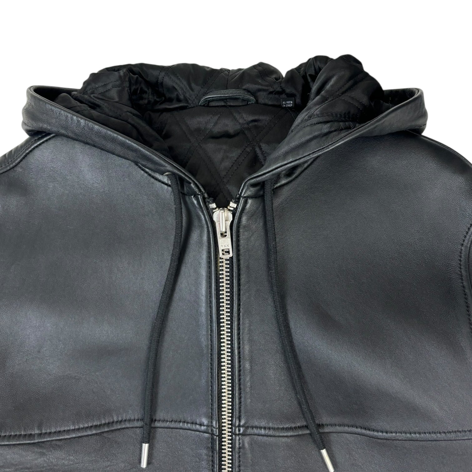 Stussy SS Link Leather Bomber Jacket Black
