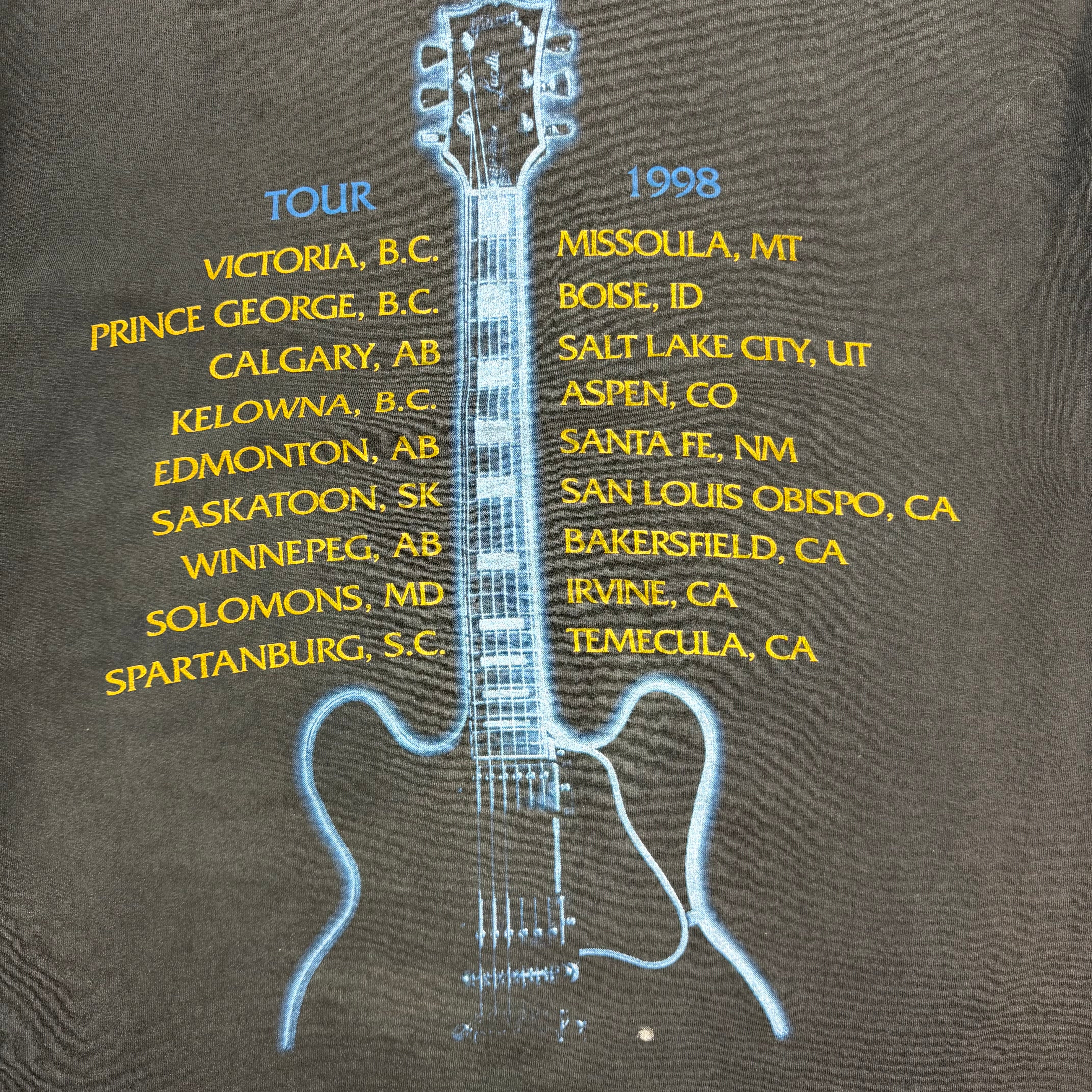 1998 B.B. King Tour Tee Black