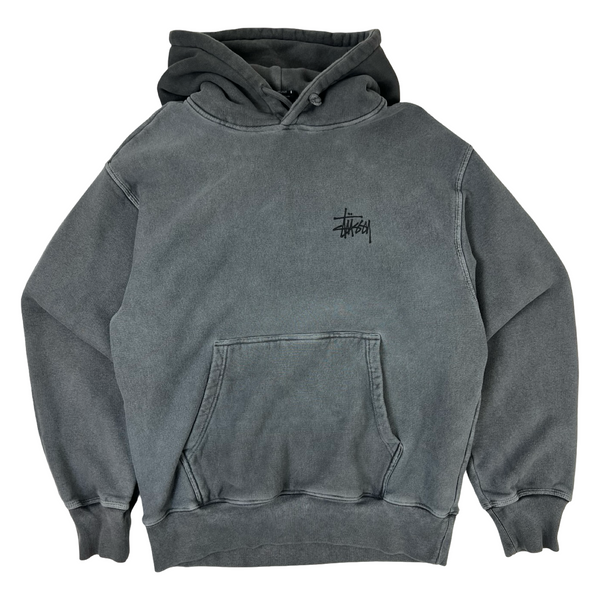 Stussy Basic Pigment Dyed Hoodie Black