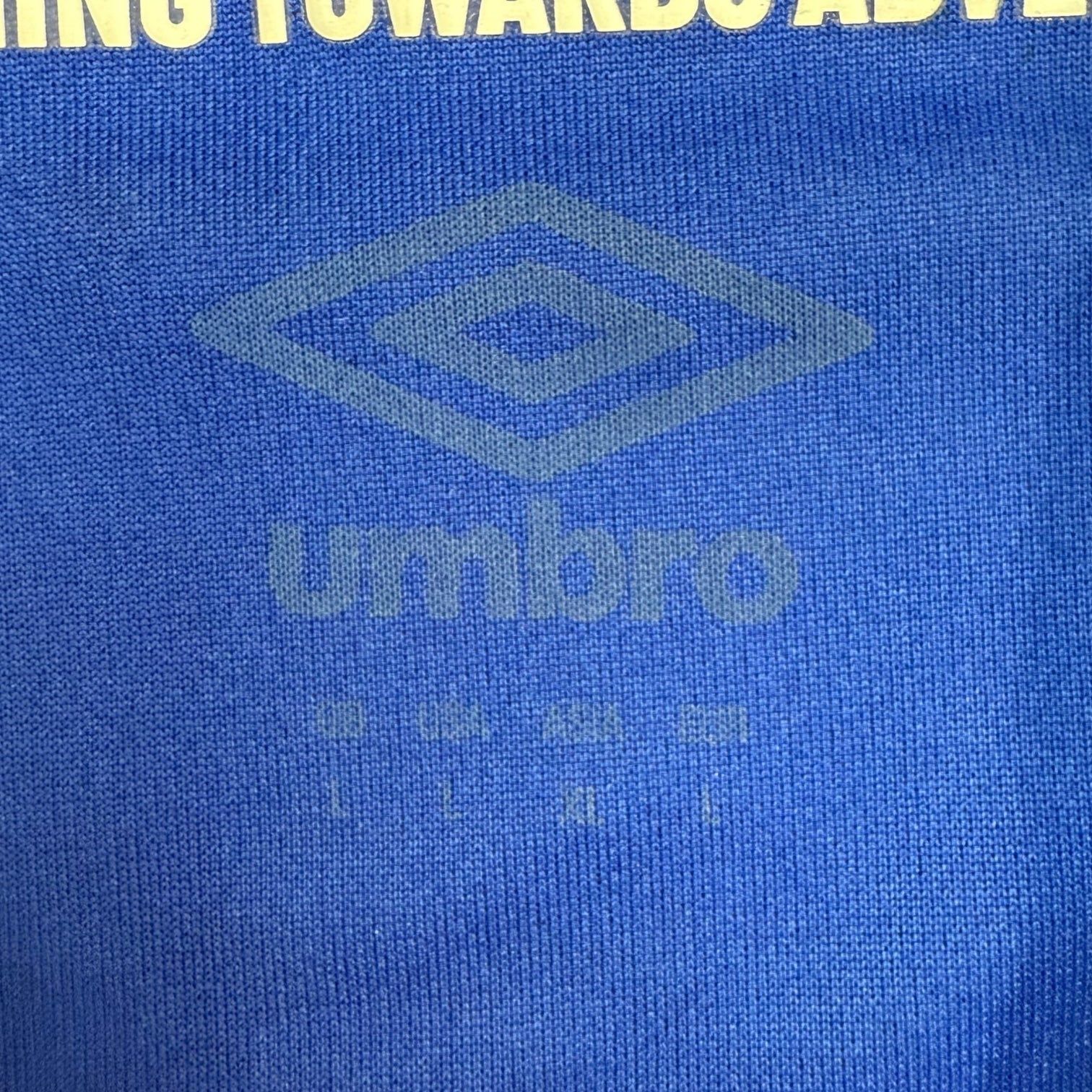 2022 Umbro Ipswich Town FC Ed Sheeran Tour Jersey Blue