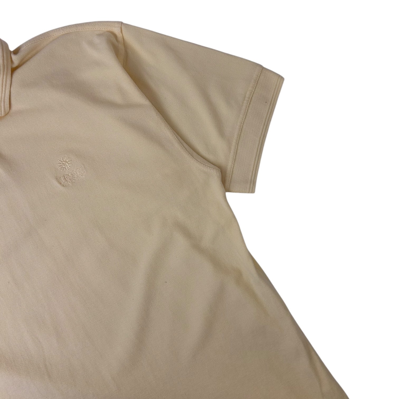 Vintage Versace Sport Polo Yellow