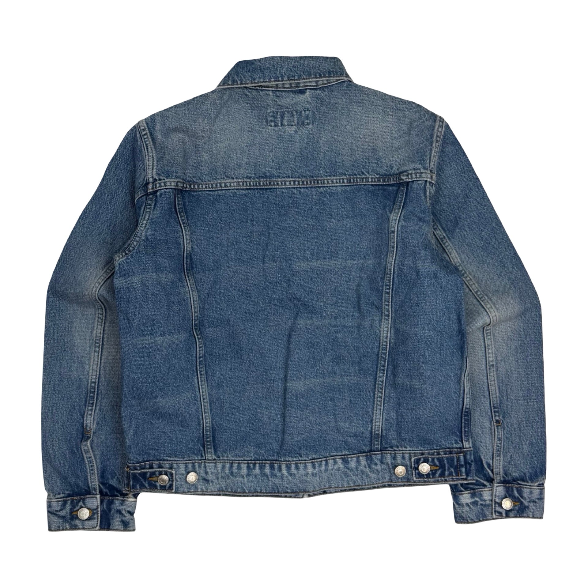 Stussy Trucker Denim Jacket Weekend Wash Blue