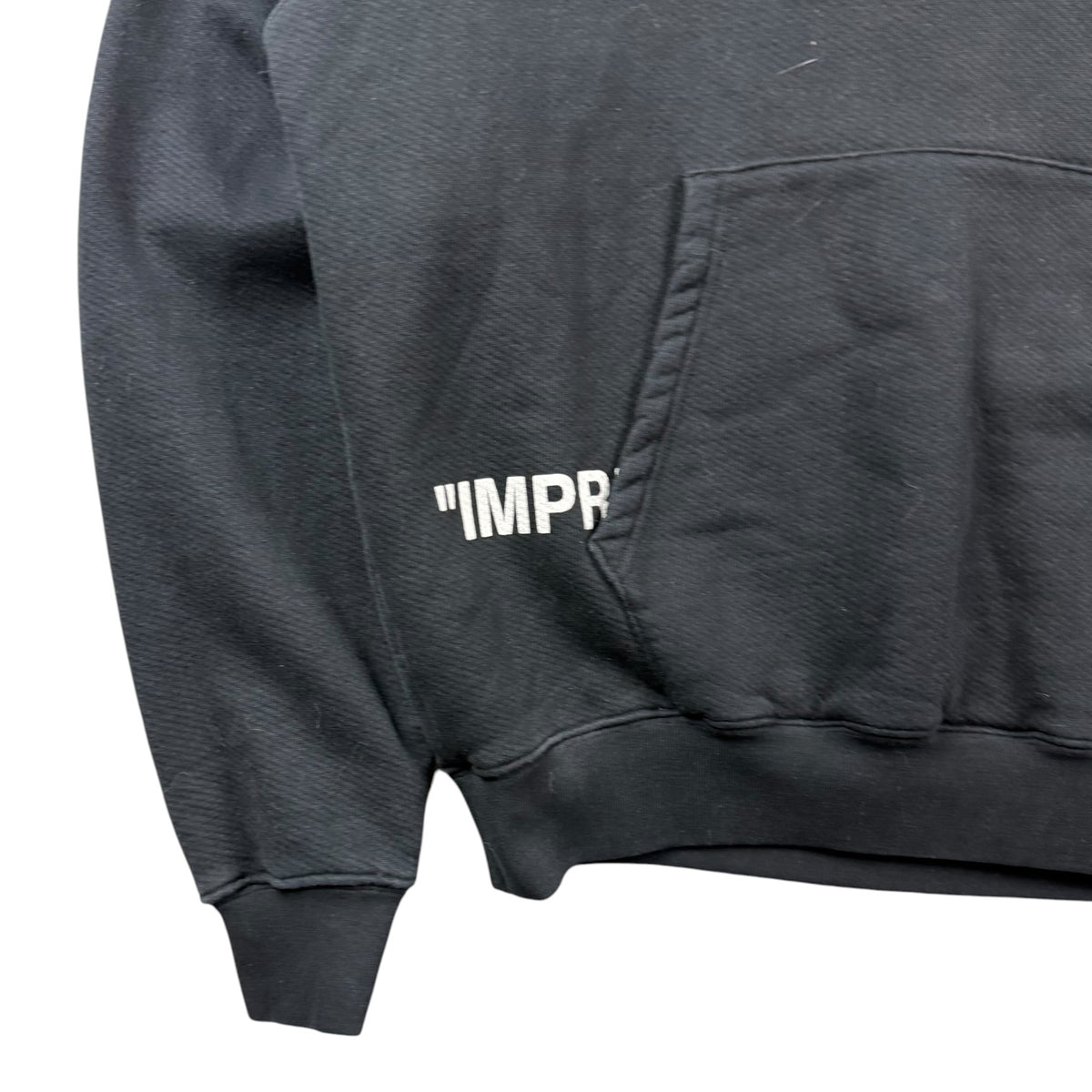 Off-White Impressionism Hoodie Black